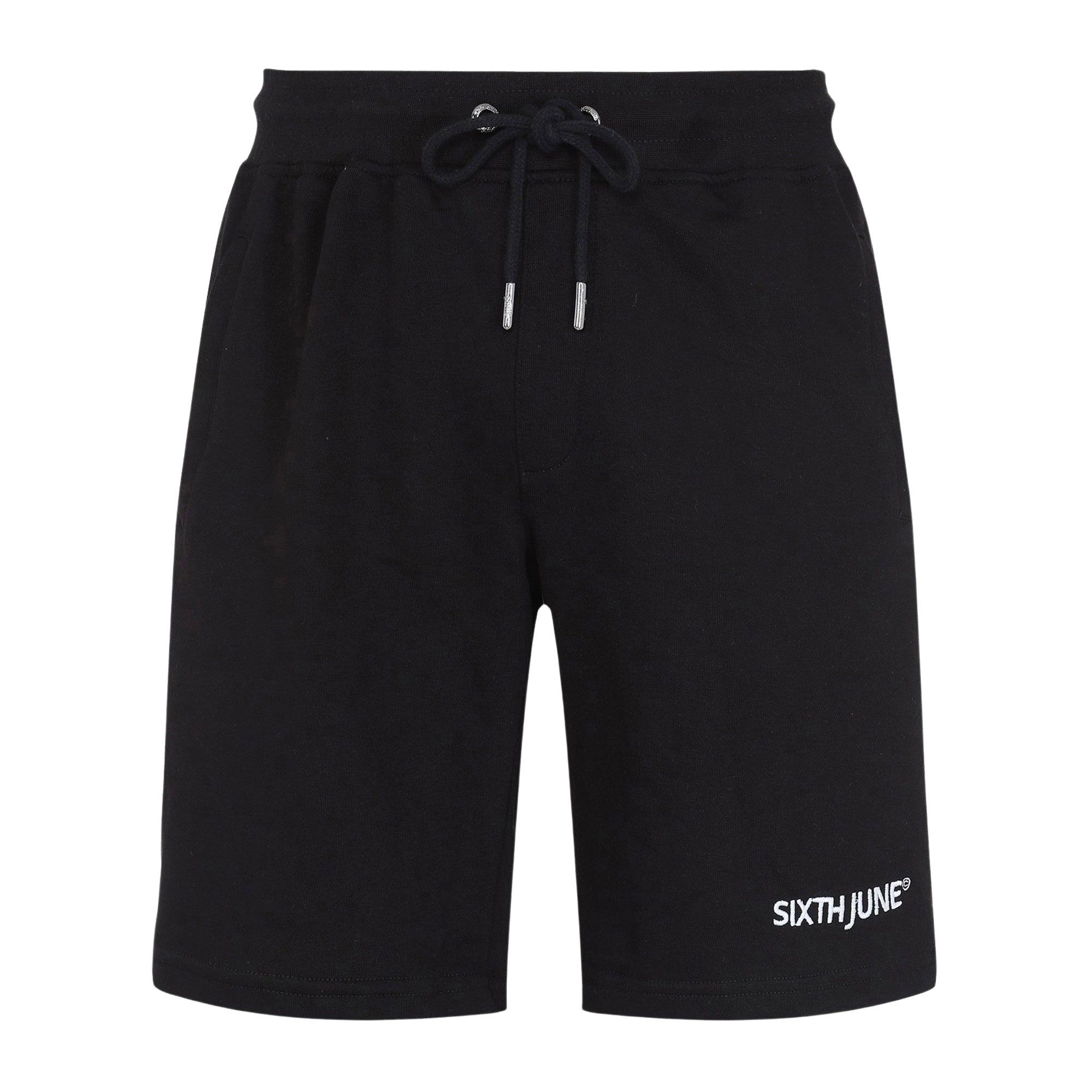 Sixth June Soft Embroidered Logo Joggingshort Heren
