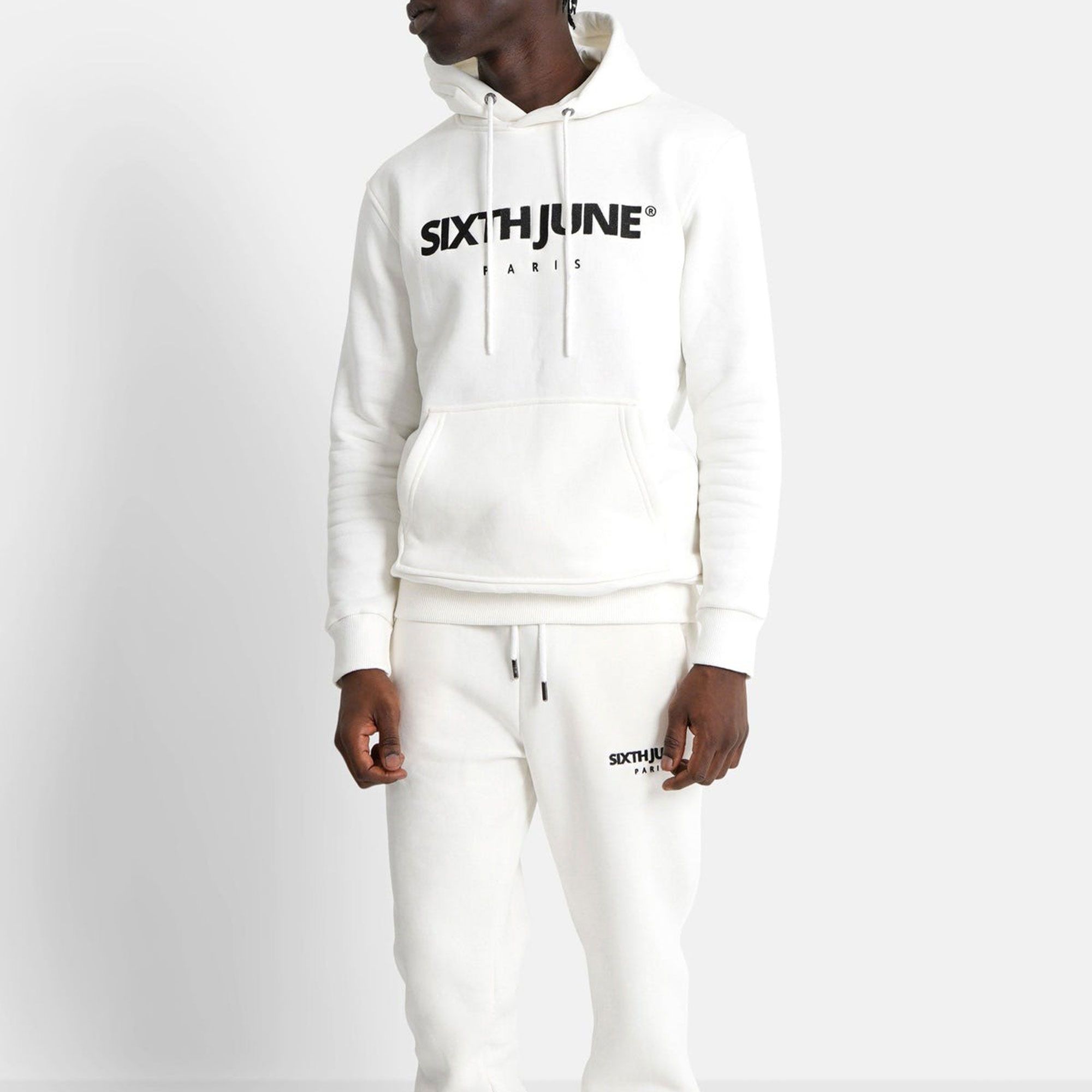 Sixth June Fleece Logo Hoodie Heren