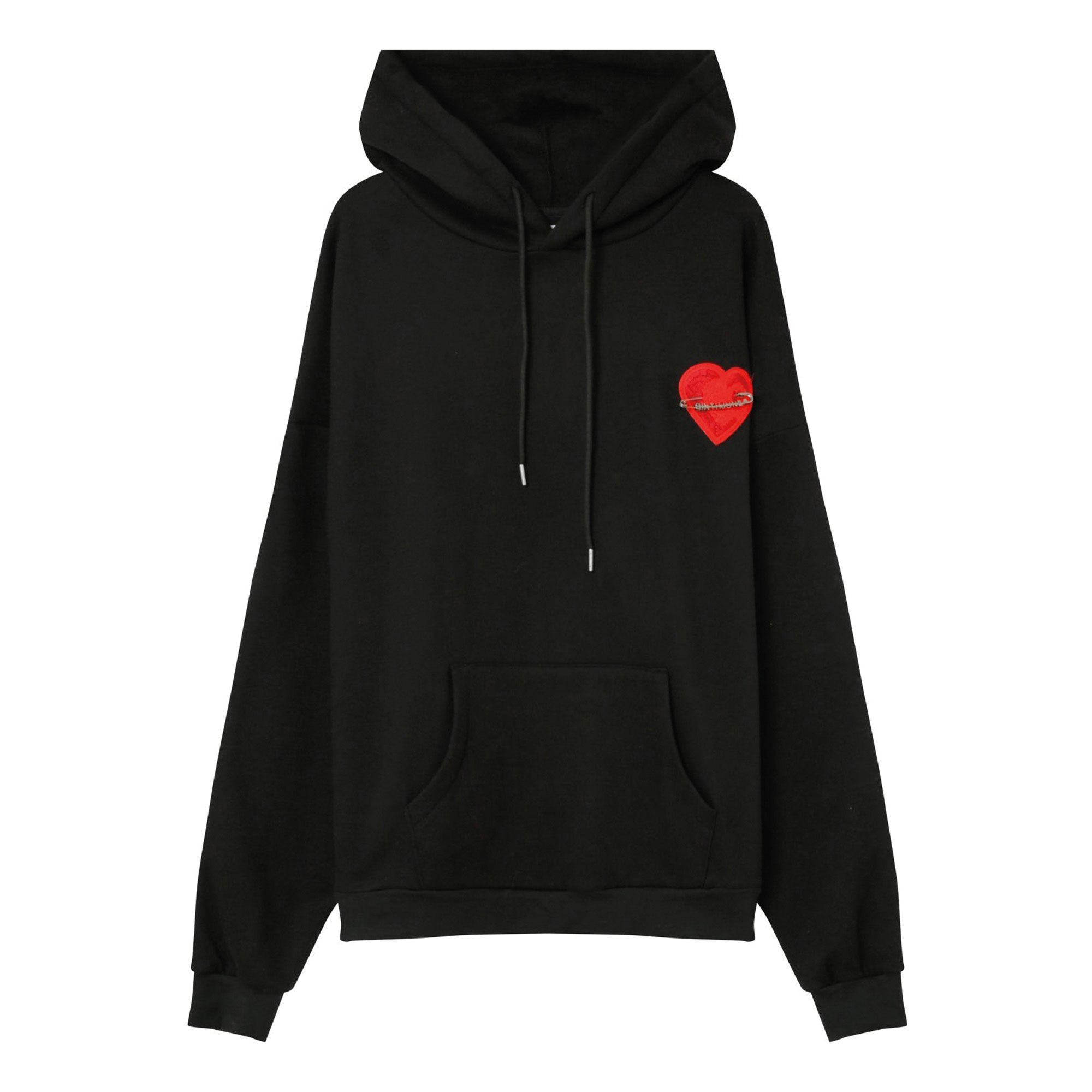 Sixth June Heart Pinned Hoodie Heren