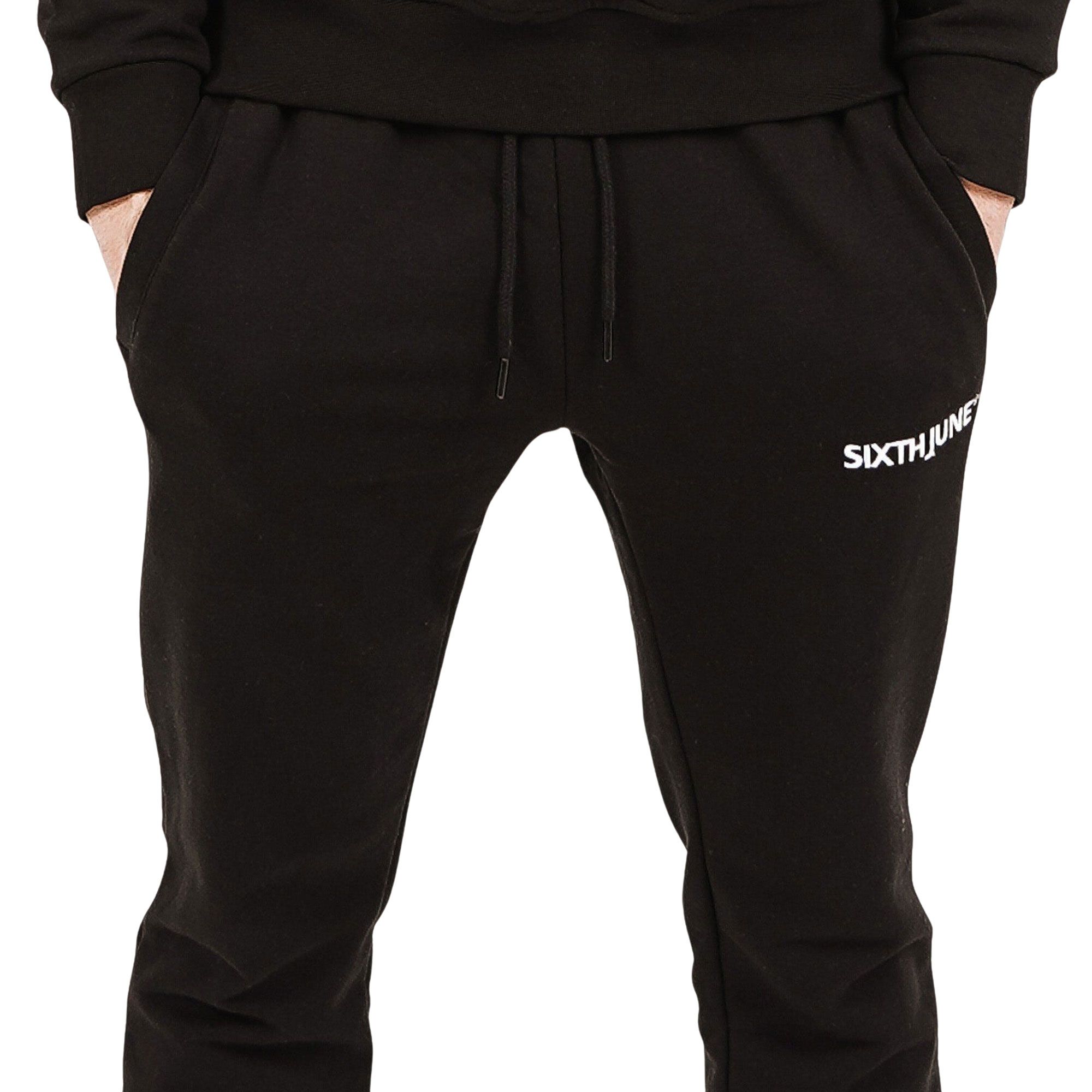 Sixth June Soft Embroidered Logo Joggingbroek Heren
