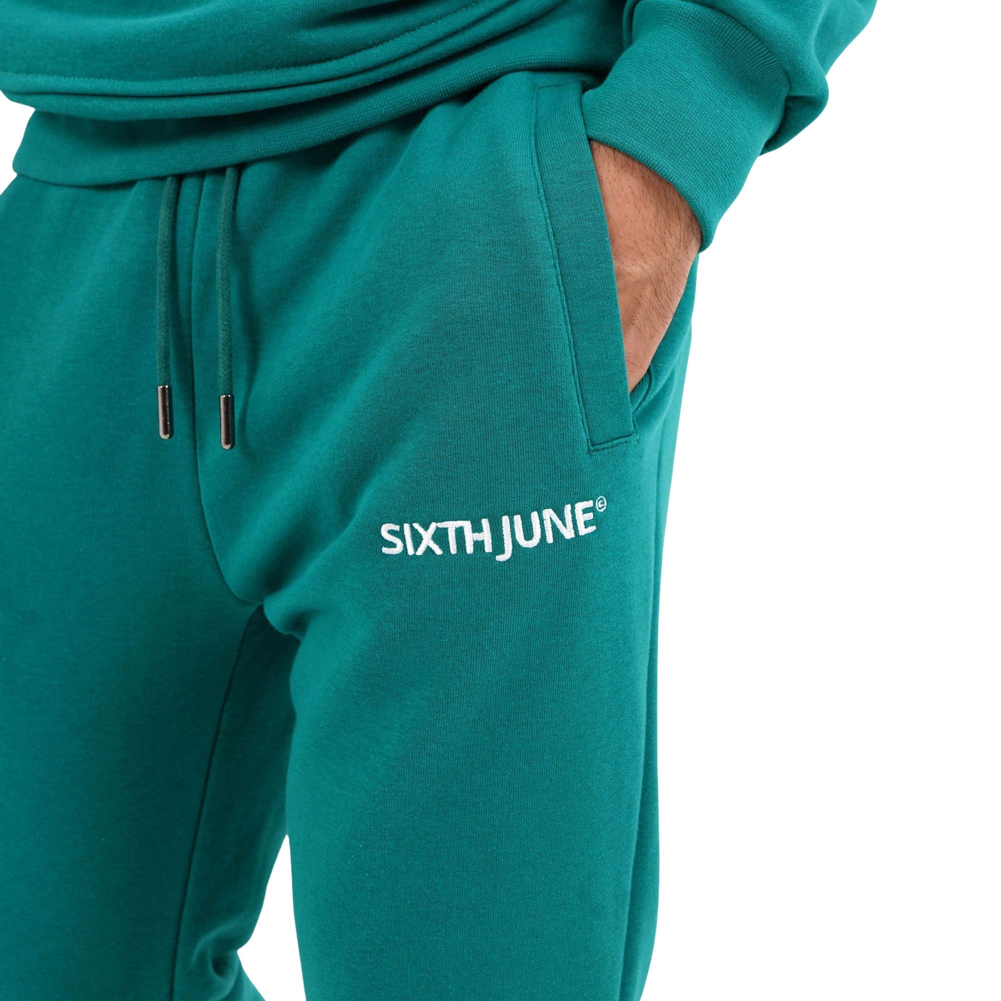 Sixth June Soft Embroidered Logo Joggingbroek Heren