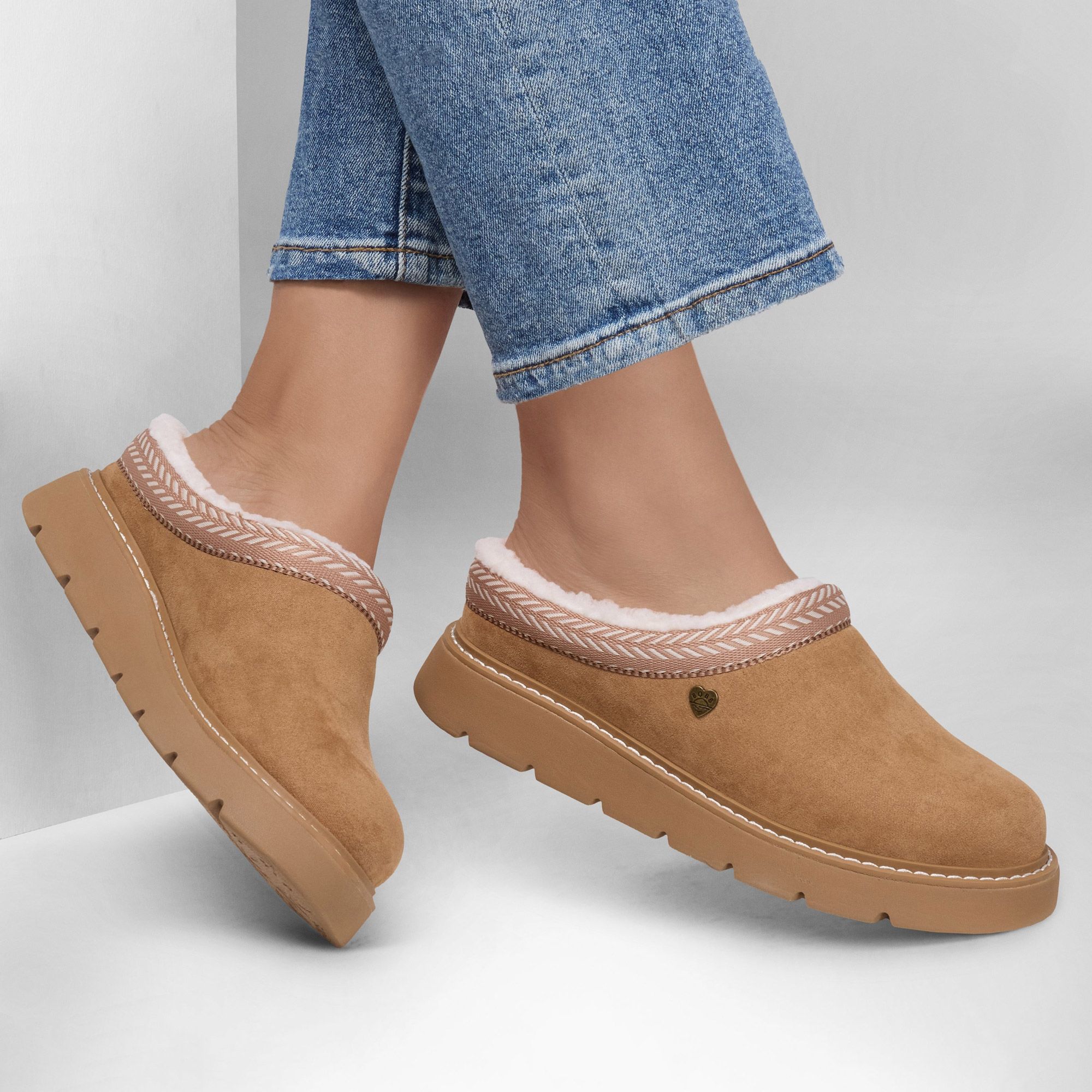 Skechers BOBS Keepsakes Lite - Cozy Fest Pantoffels Dames