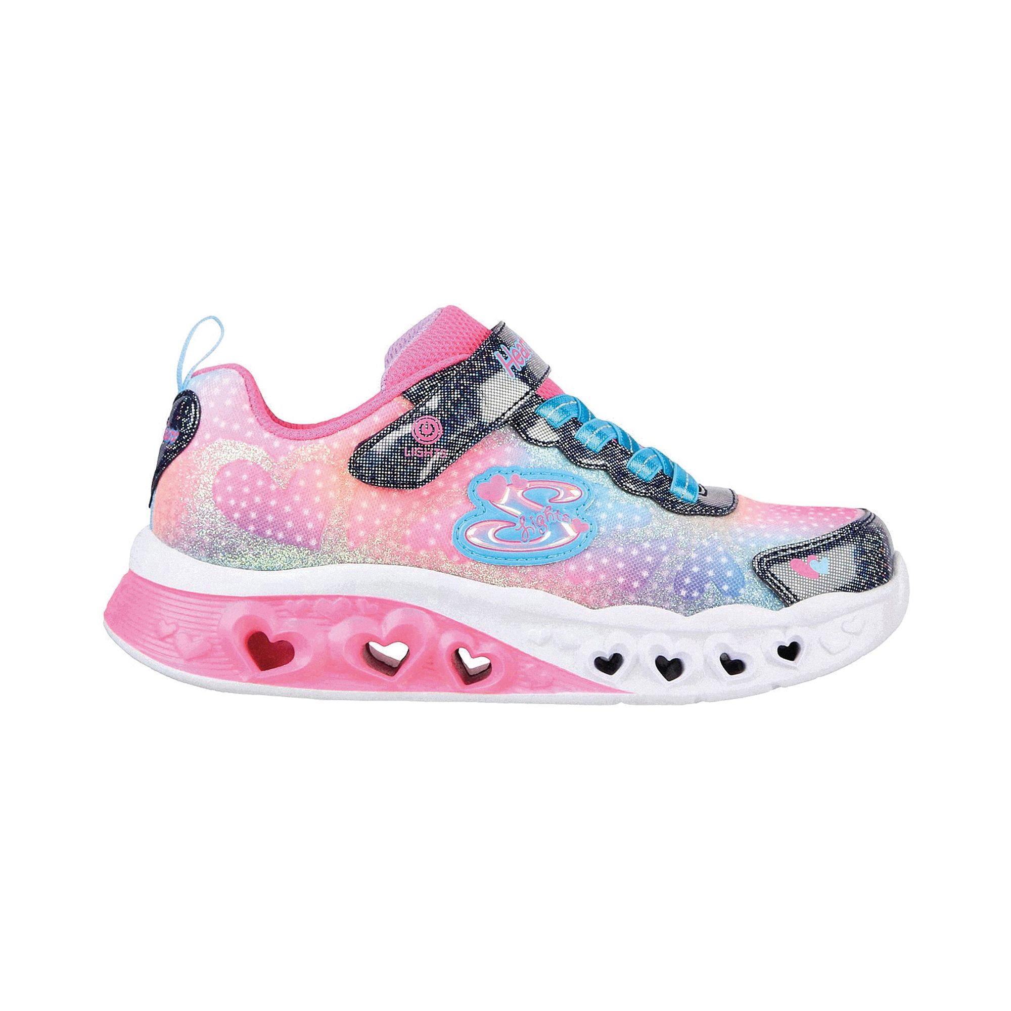 Skechers Flutter Heart Lights - Simply Love Sneakers Meisjes