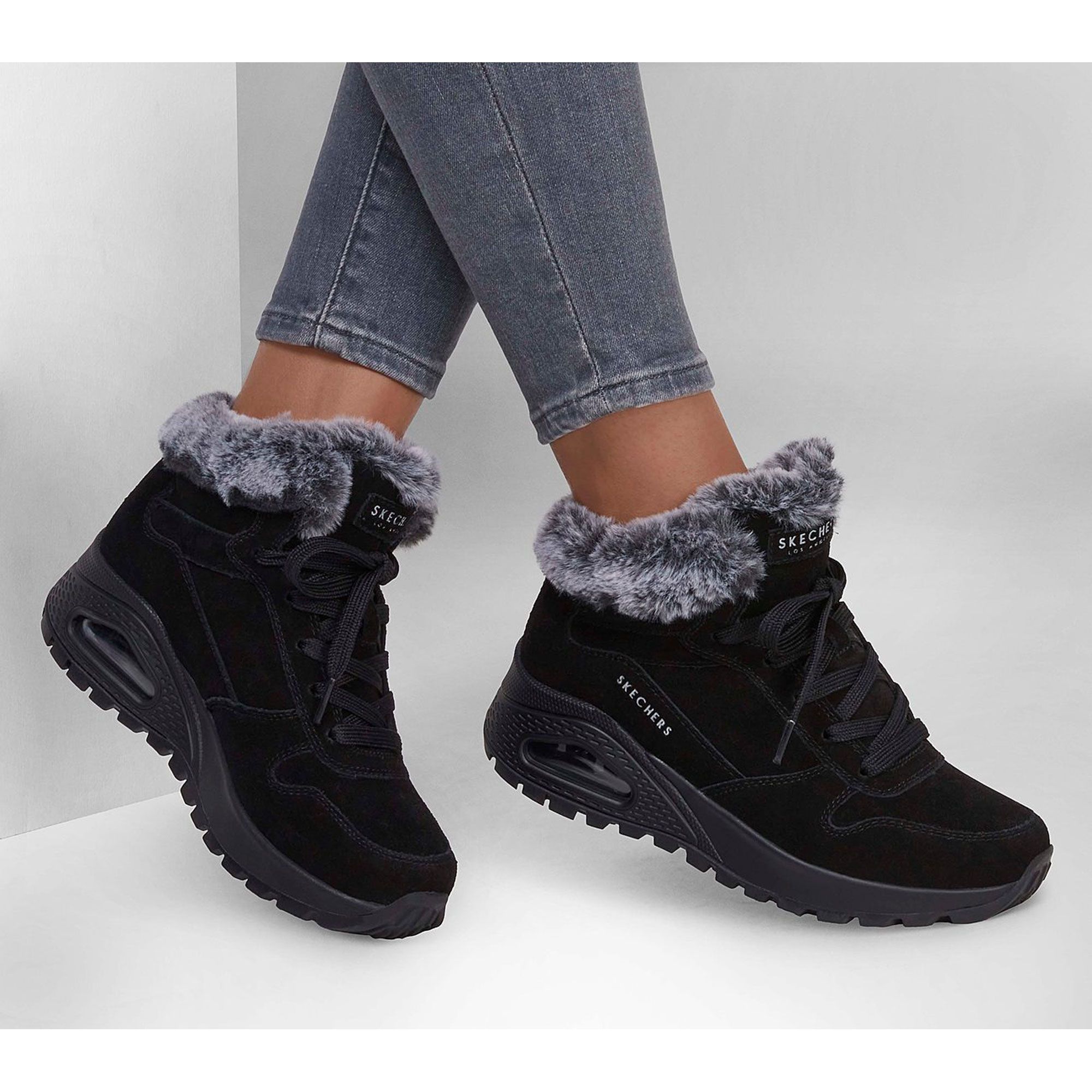 Skechers Uno Rugged Wintriness Sneakers Dames