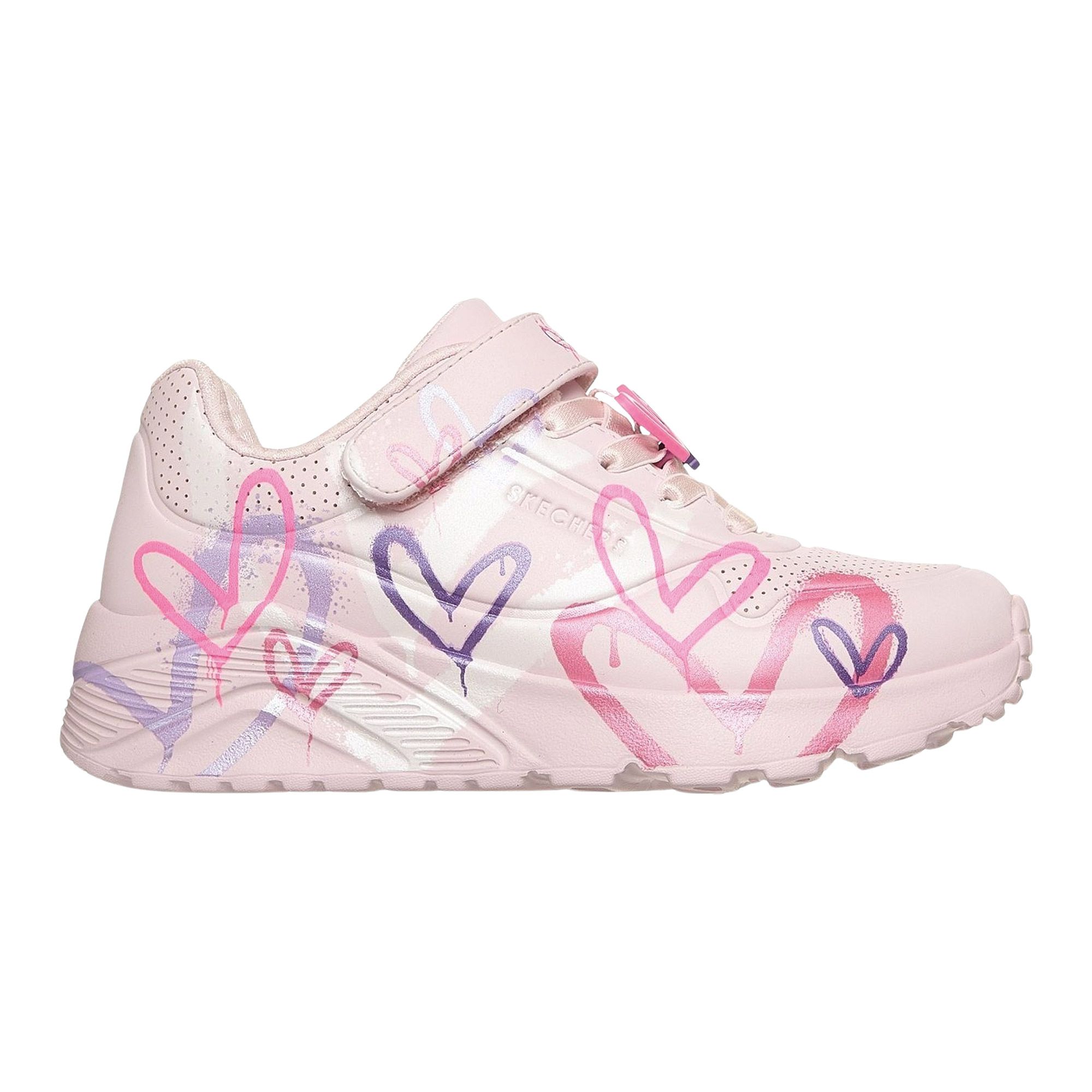 Skechers Uno sneaker paars en roze