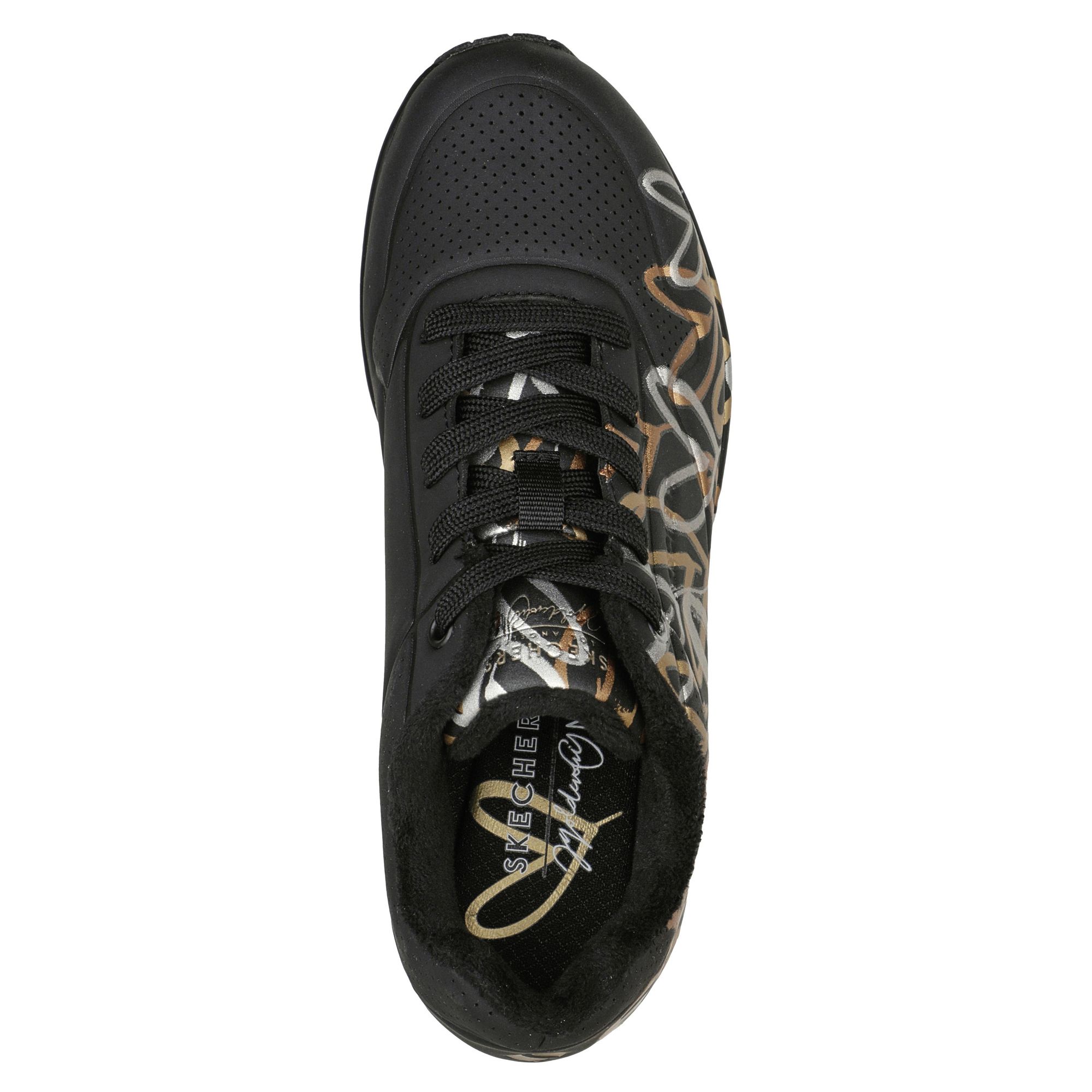 Skechers Metallic Love Sneakers Dames