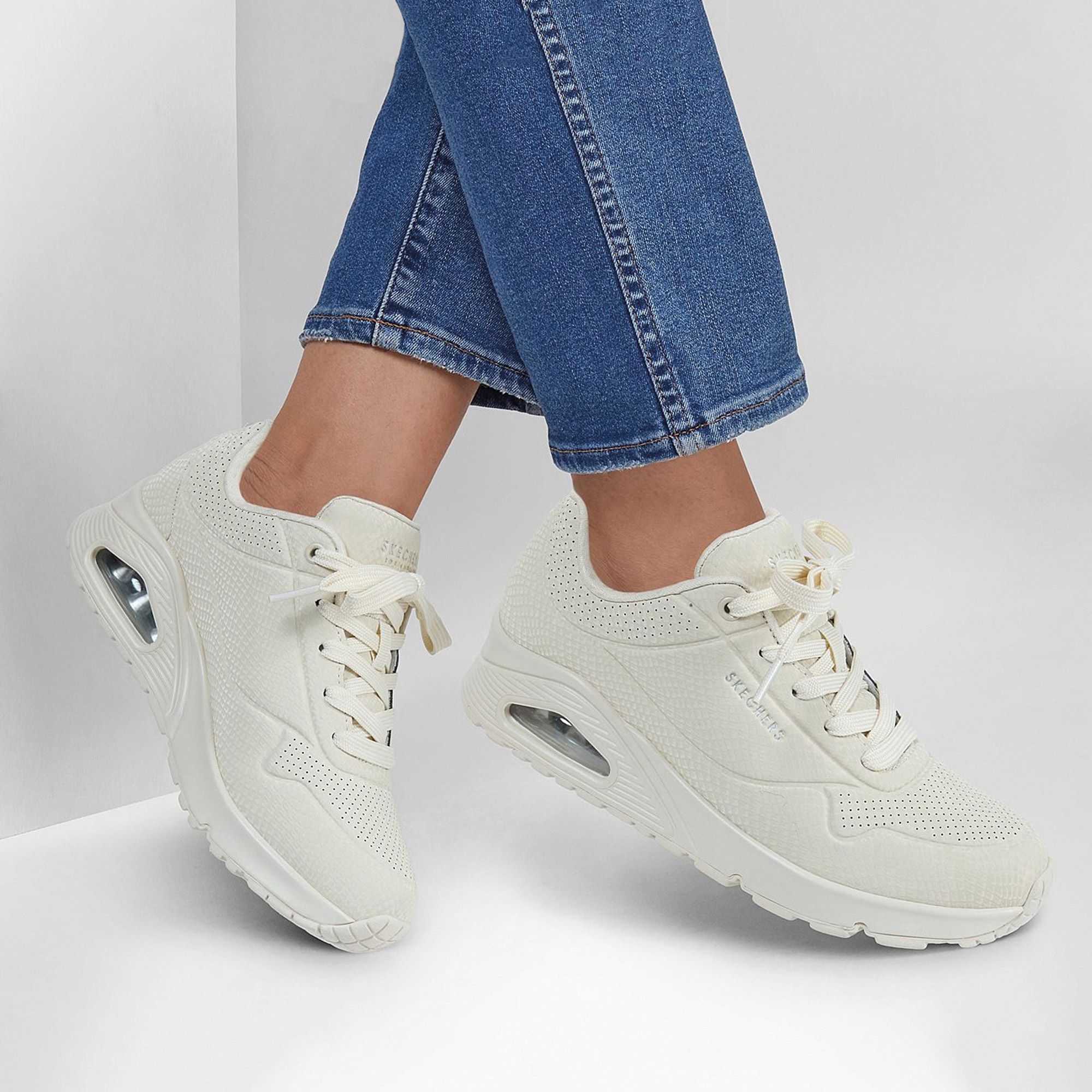 Skechers Uno Shiny Scale Sneakers Dames 