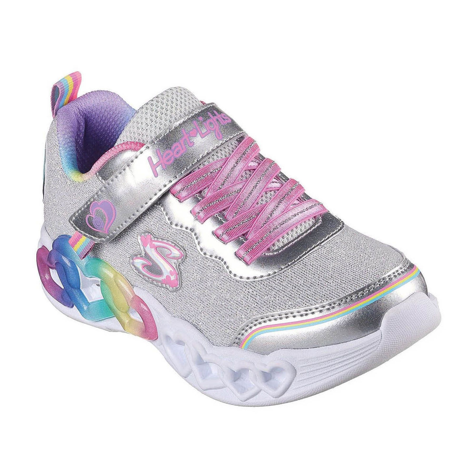 Skechers Infinite Heart Lights - Love Sneakers Meisjes