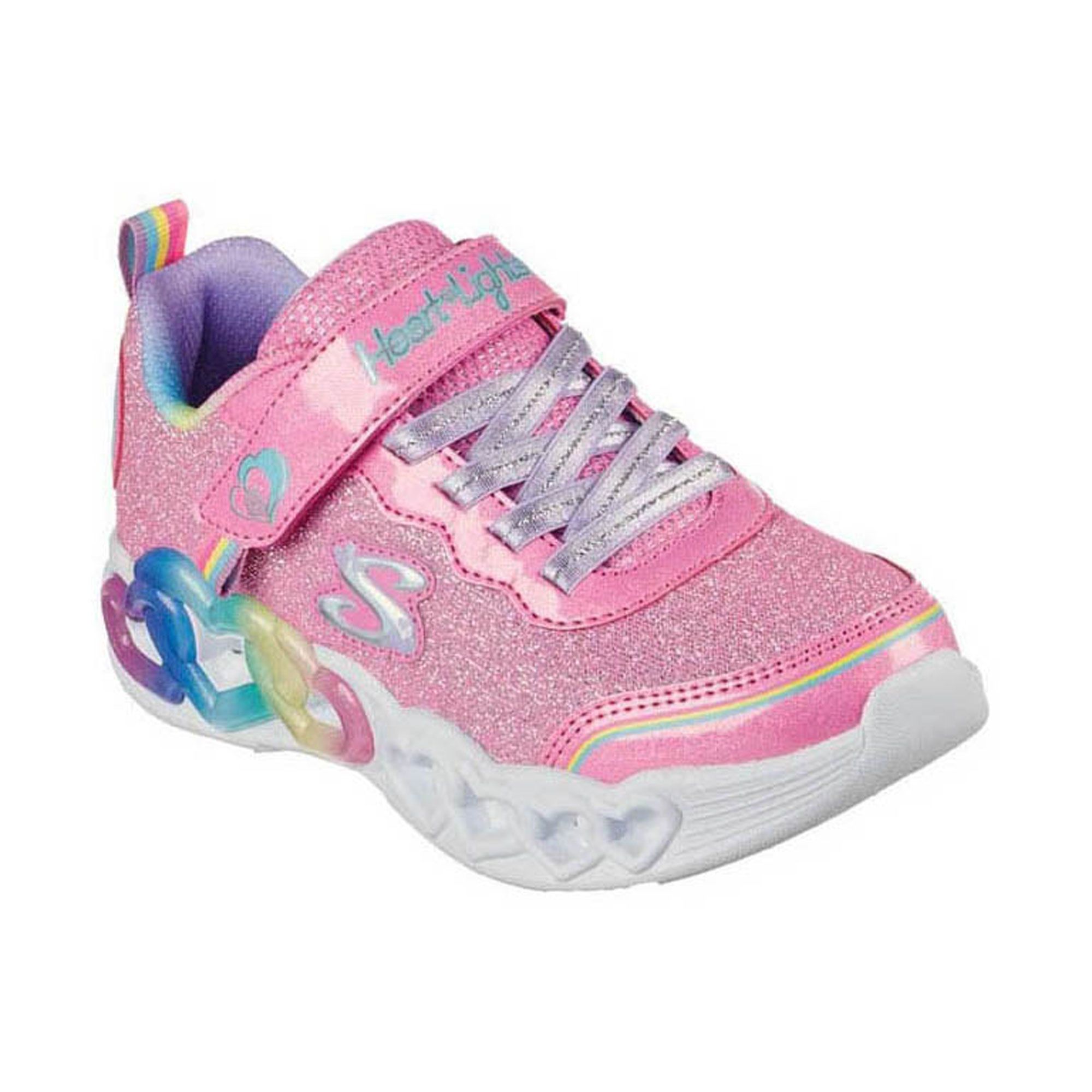 Skechers Infinite Heart Lights - Love Sneakers Meisjes