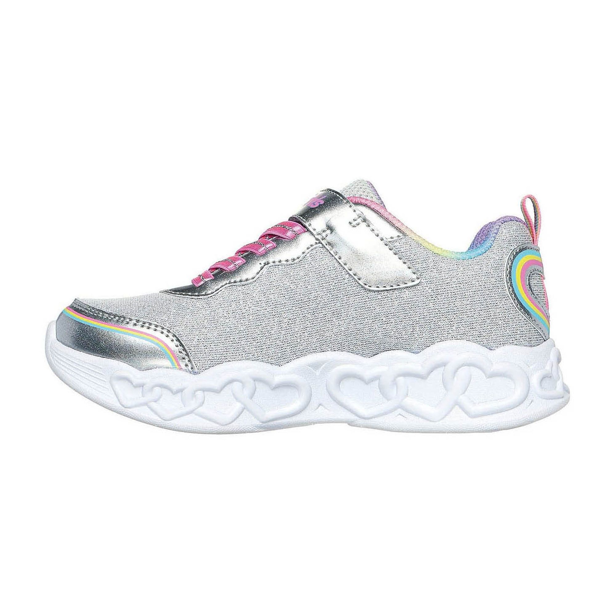 Skechers Infinite Heart Lights - Love Sneakers Meisjes