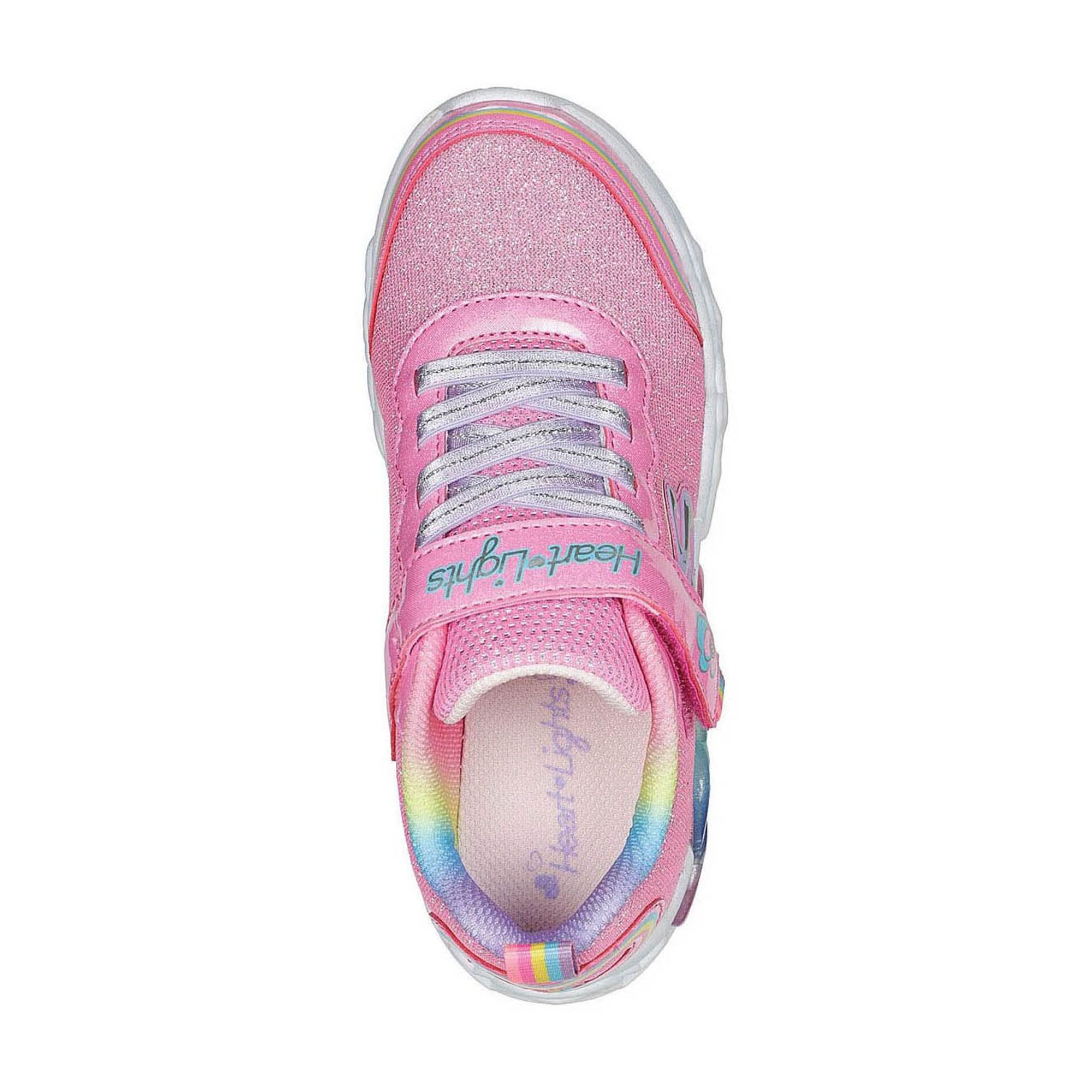Skechers Infinite Heart Lights - Love Sneakers Meisjes