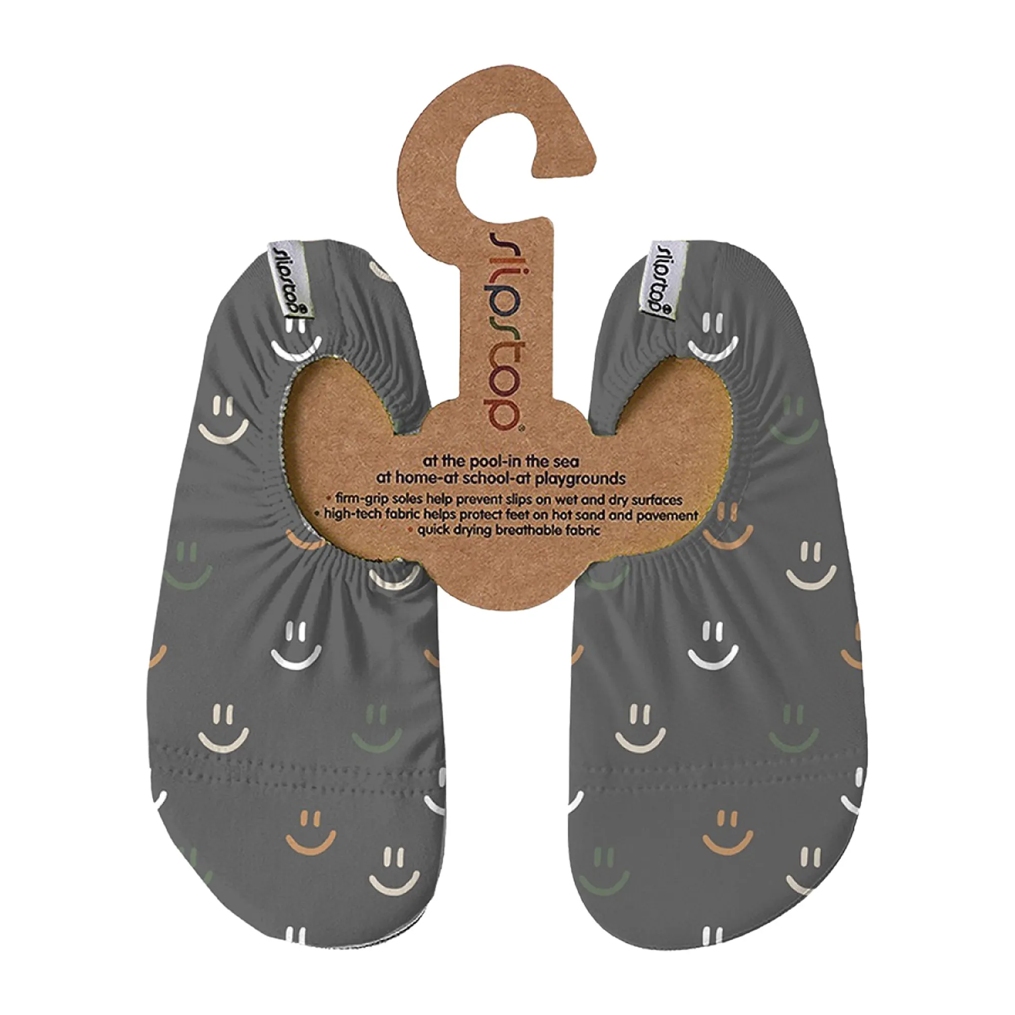 Slipstop Smiley Grey Waterschoenen Junior