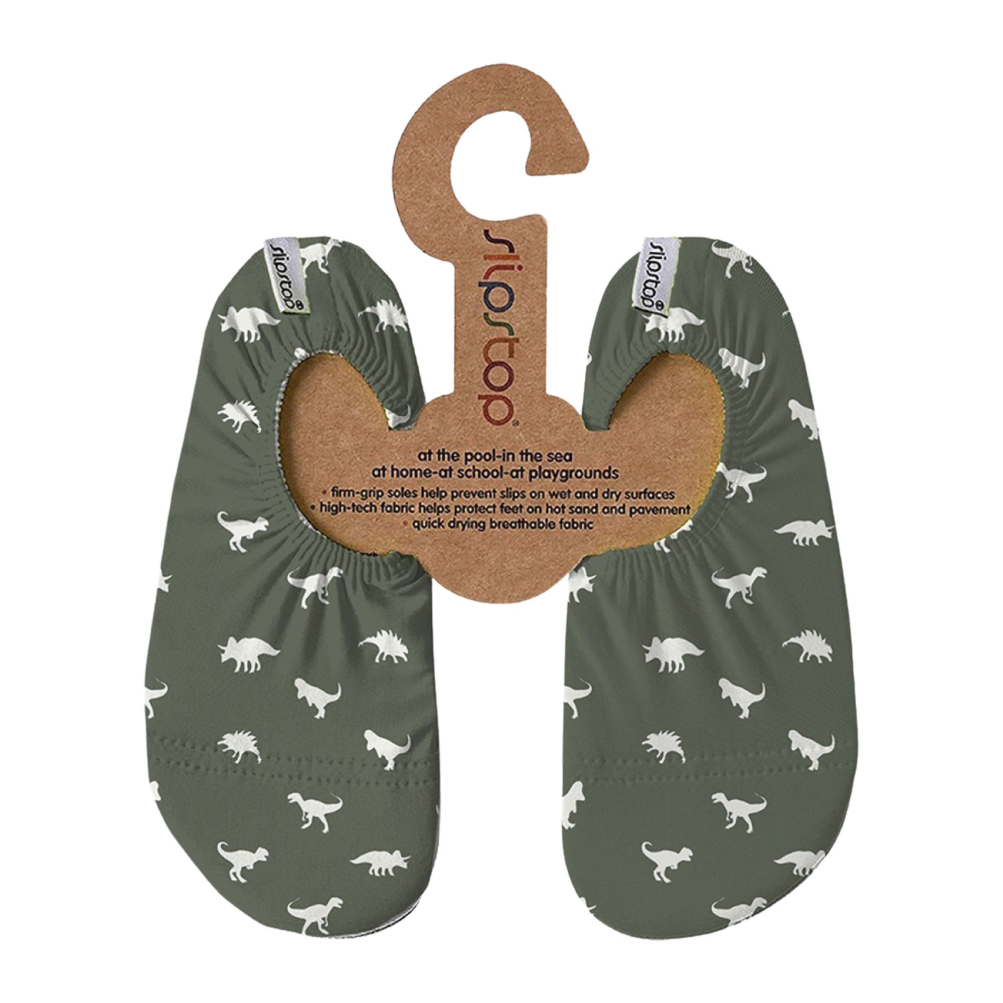 Slipstop Dino Green Waterschoenen Junior