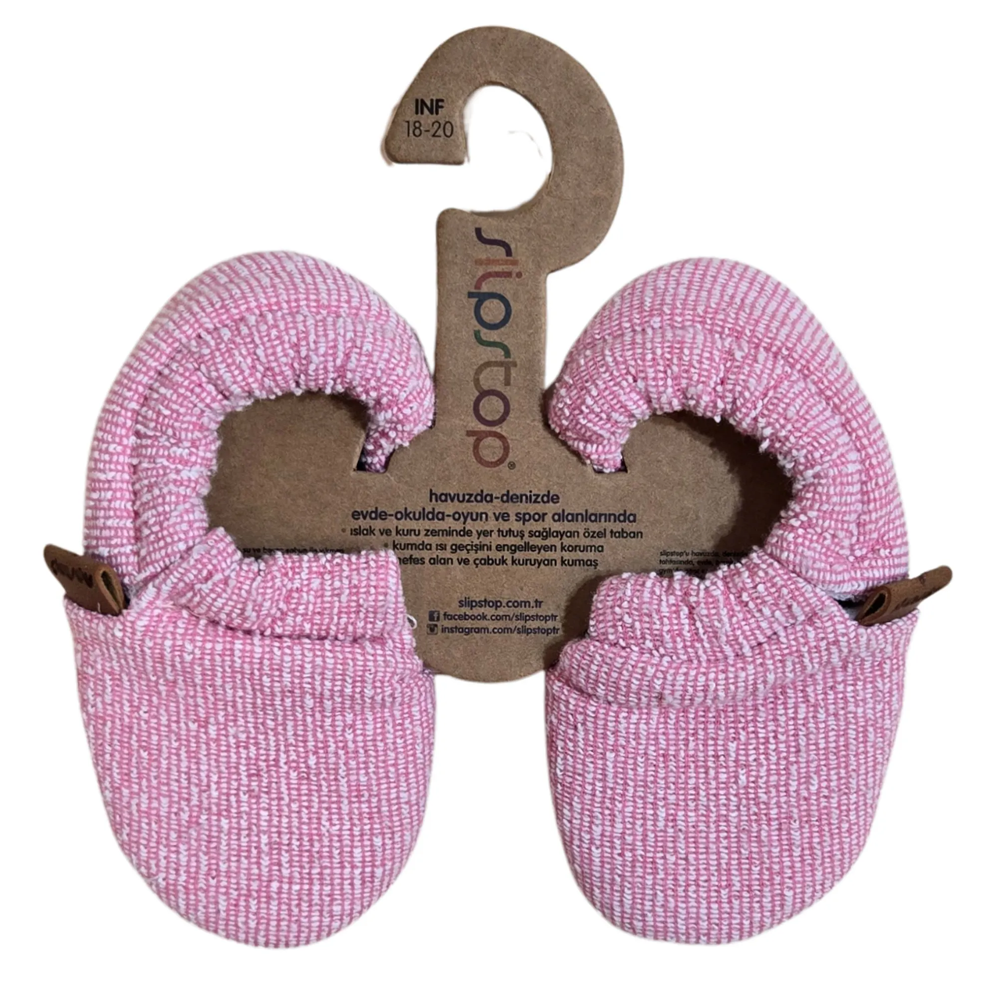 Slipstop Cranberry Bootie Sloffen Junior