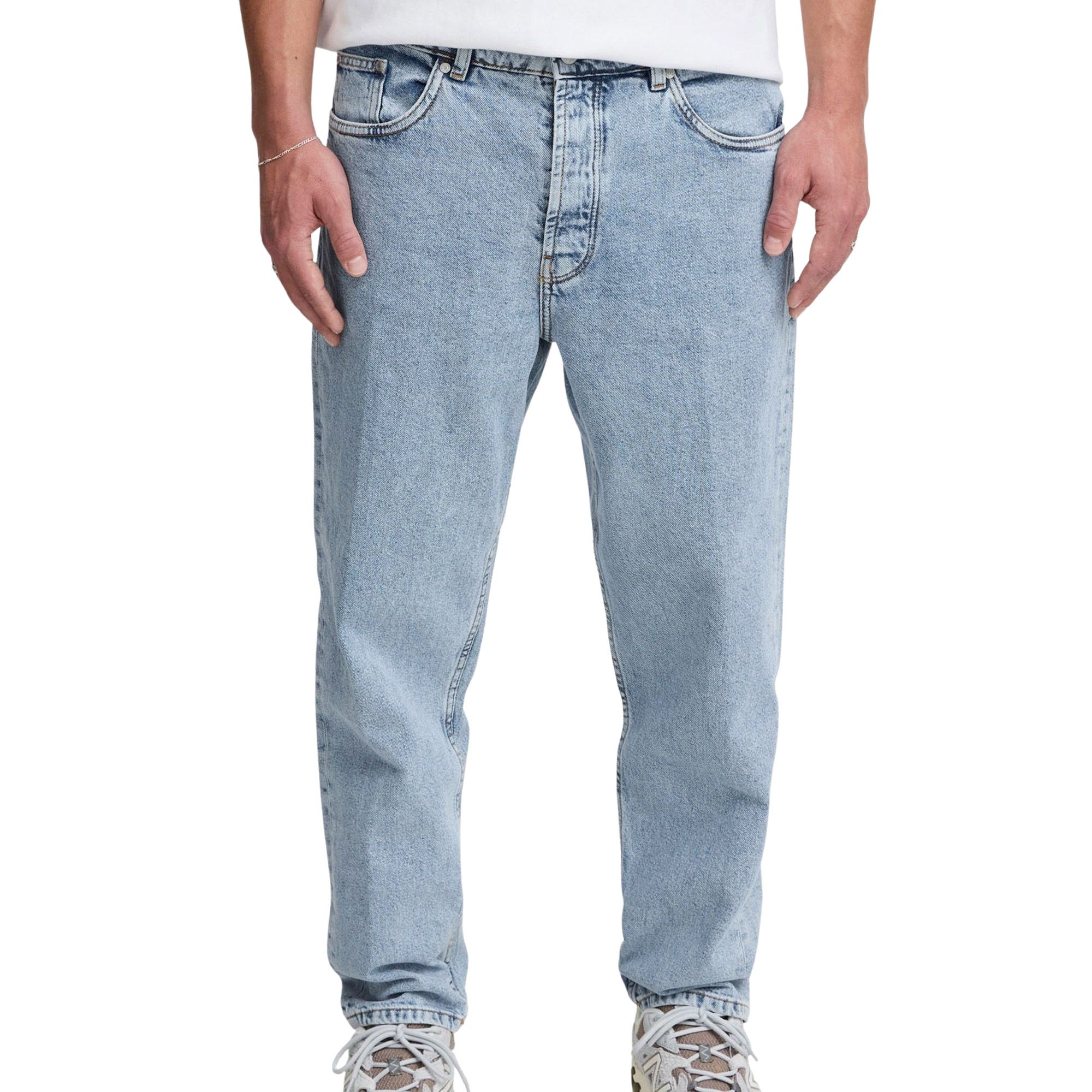 Solid Dylan Dad Fit Jeans Heren 