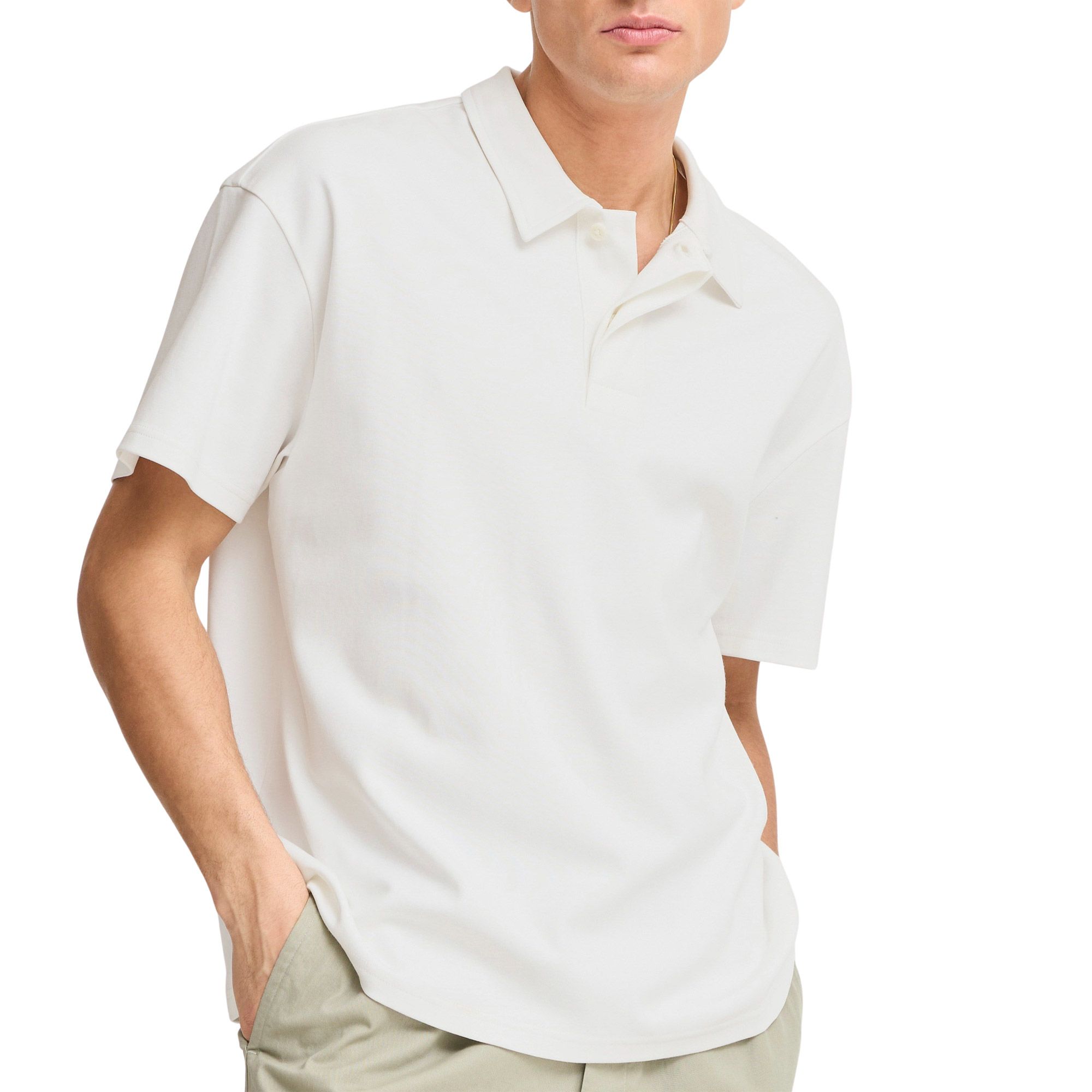 Solid Oswald Polo Heren