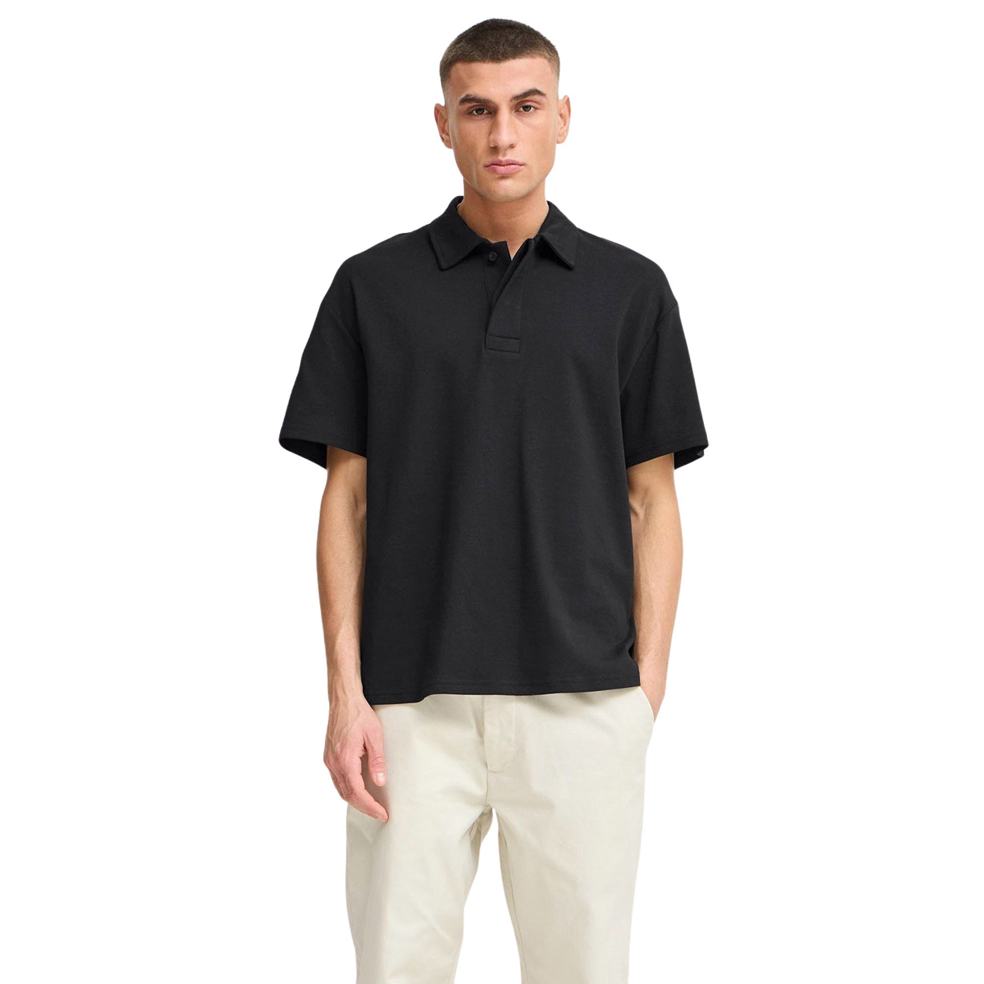 Solid Oswald Polo Heren