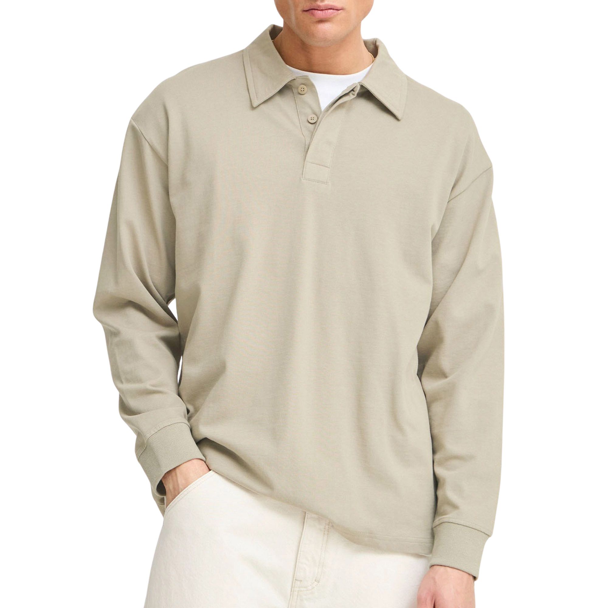 Solid Orwell LS Polo Heren