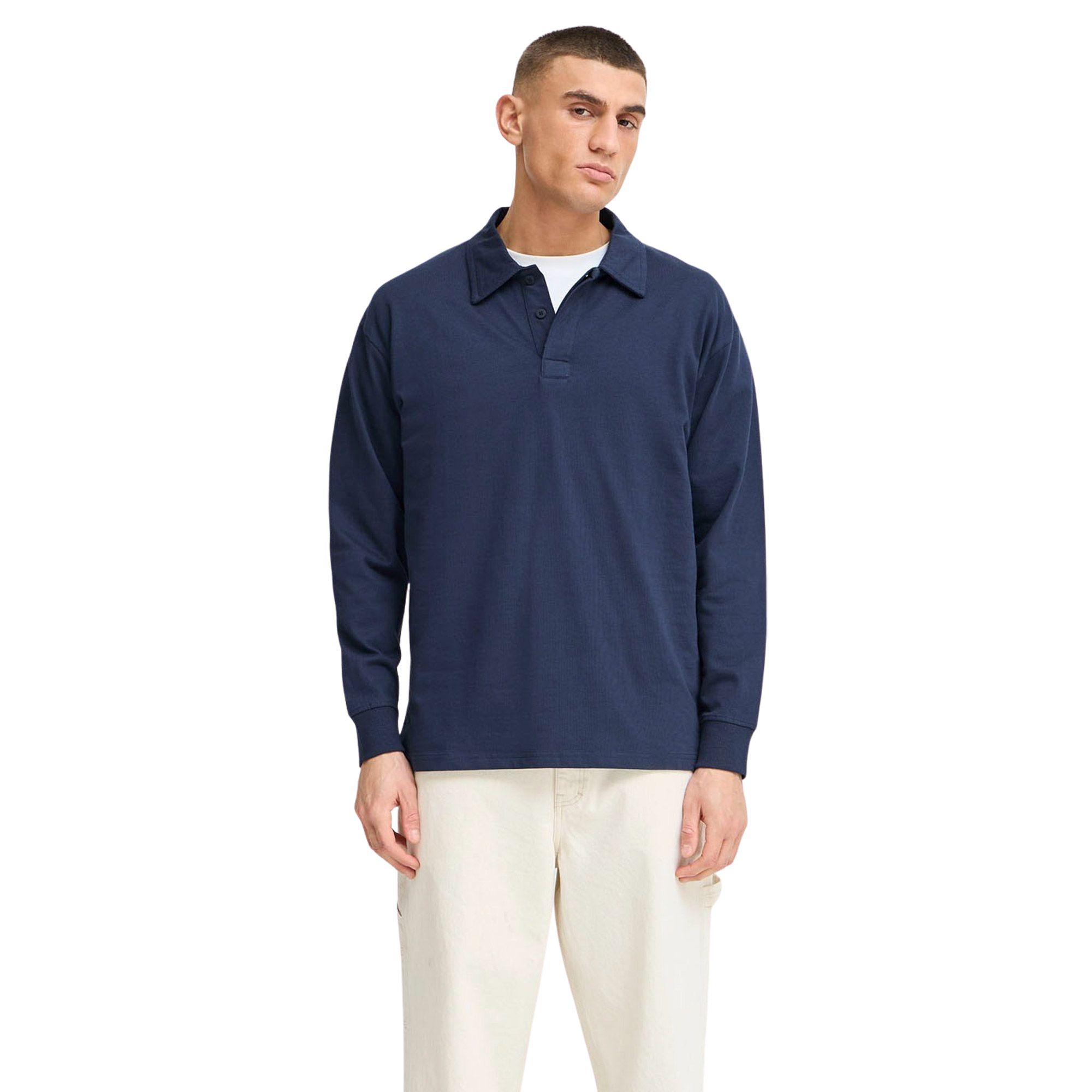 Solid Orwell LS Polo Heren