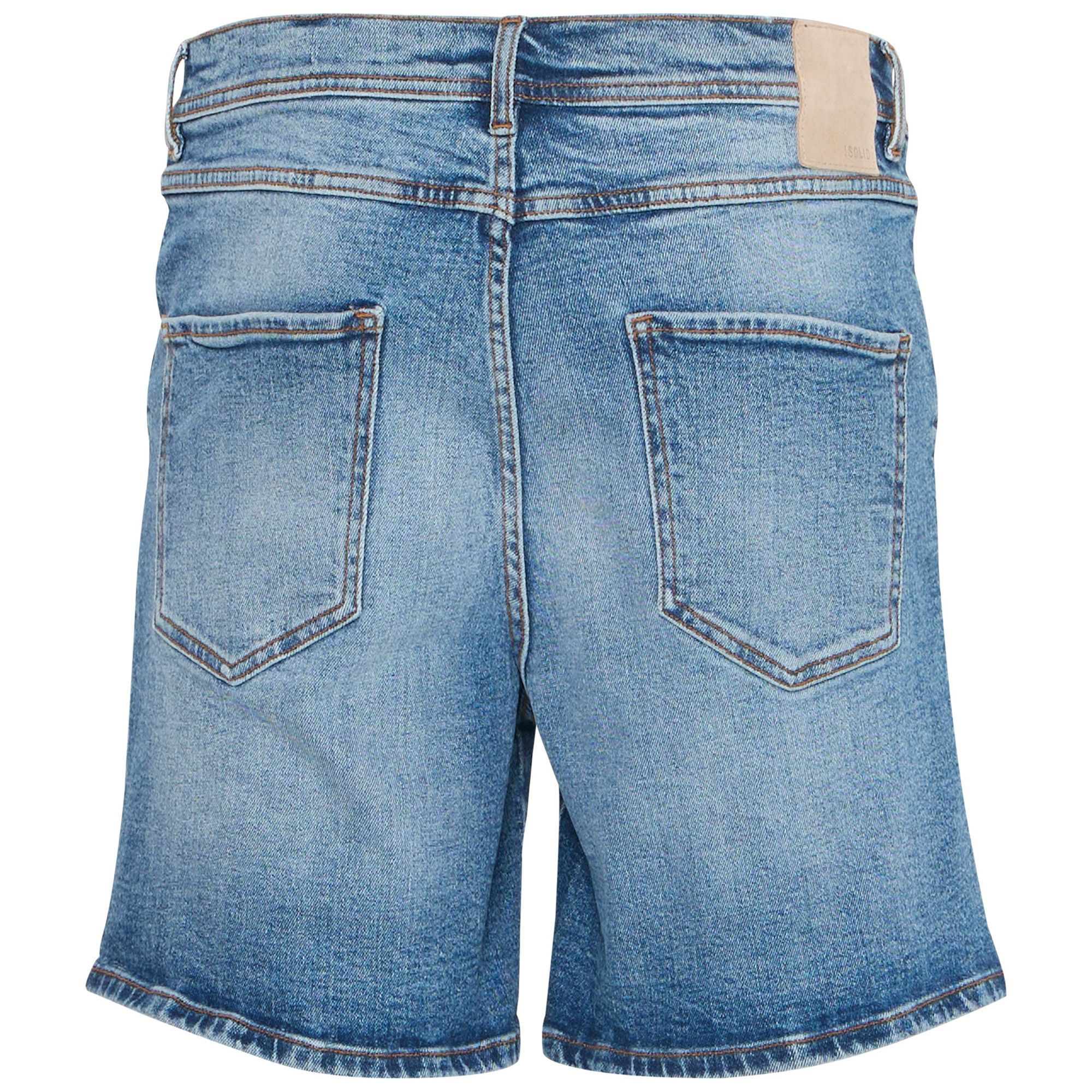 Solid Ryan Denim Short Heren