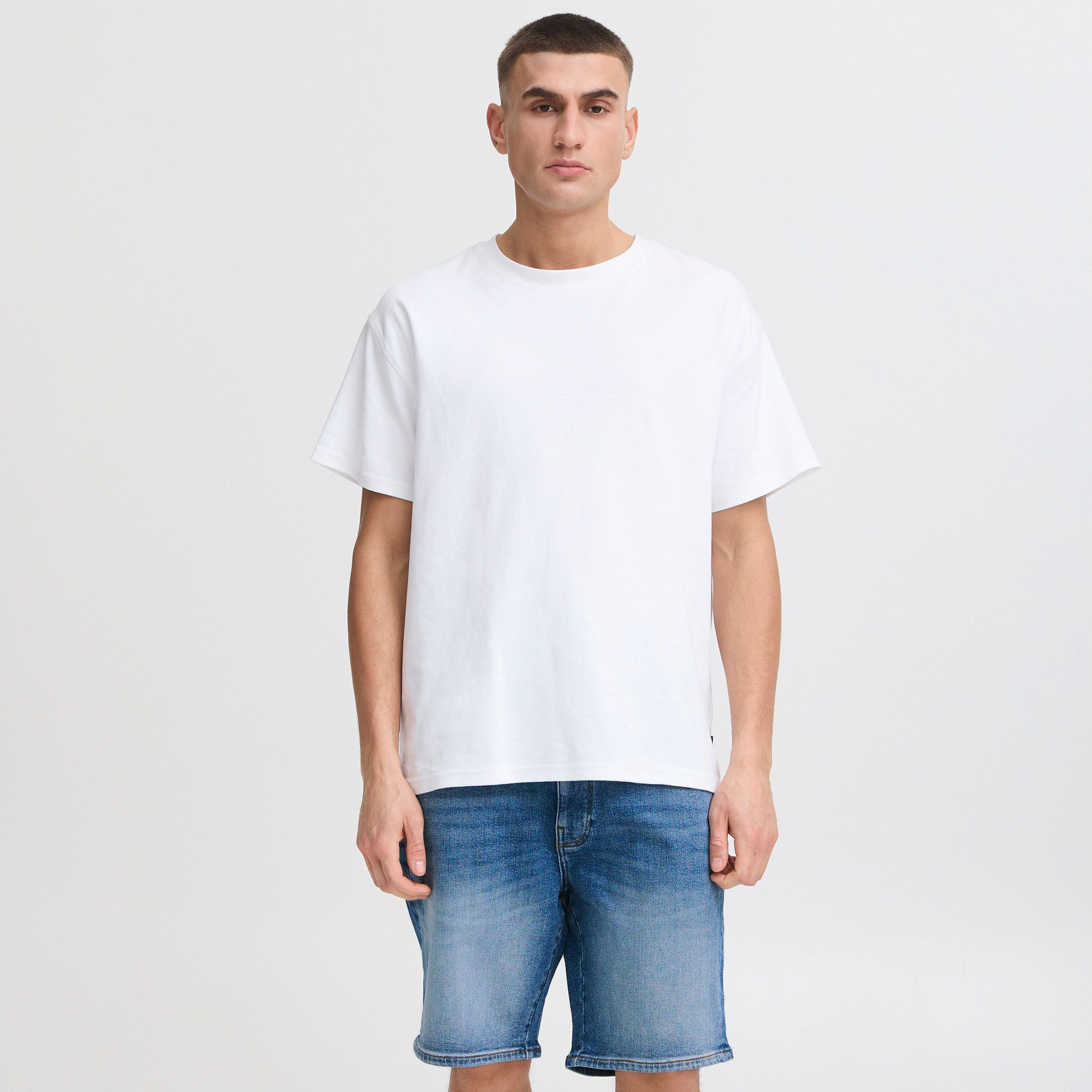 Solid Ryan Denim Short Heren