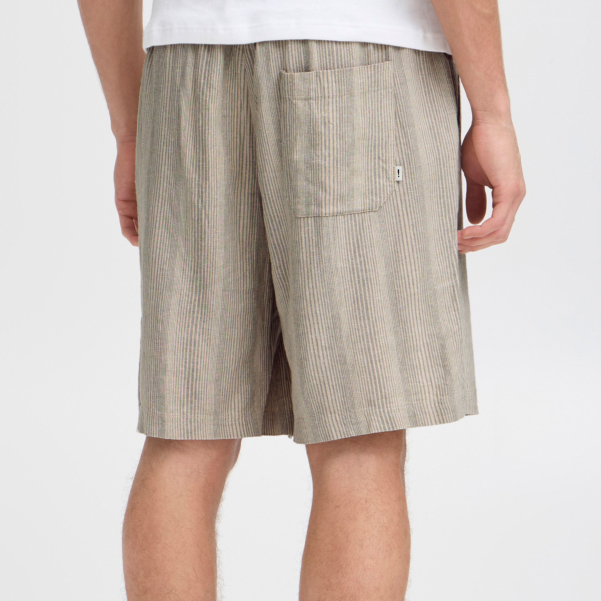 Solid Liam Stripe Short Heren