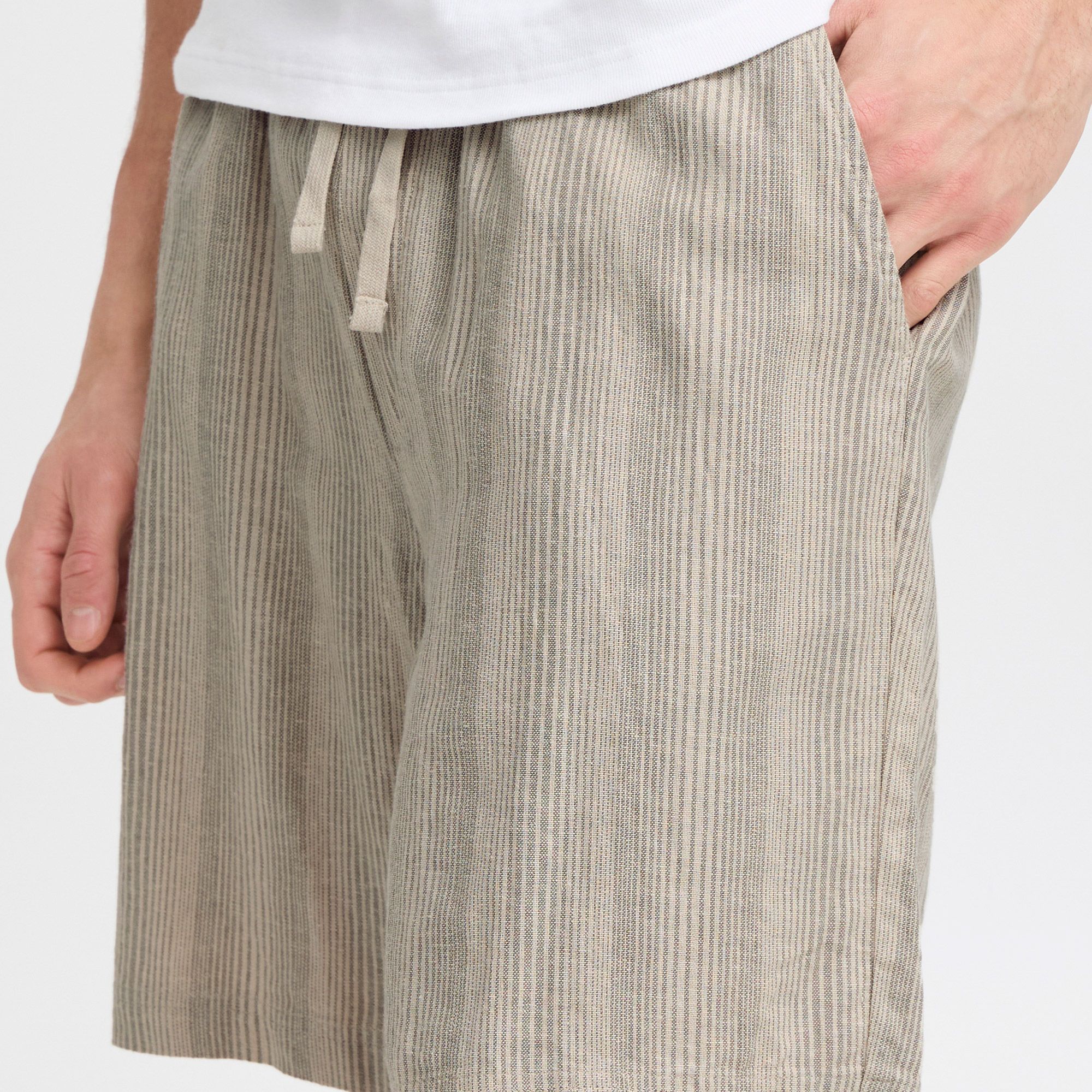Solid Liam Stripe Short Heren