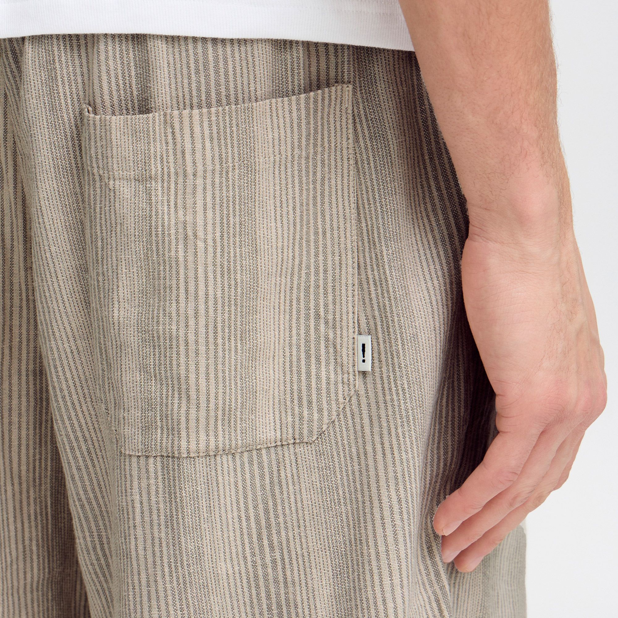 Solid Liam Stripe Short Heren
