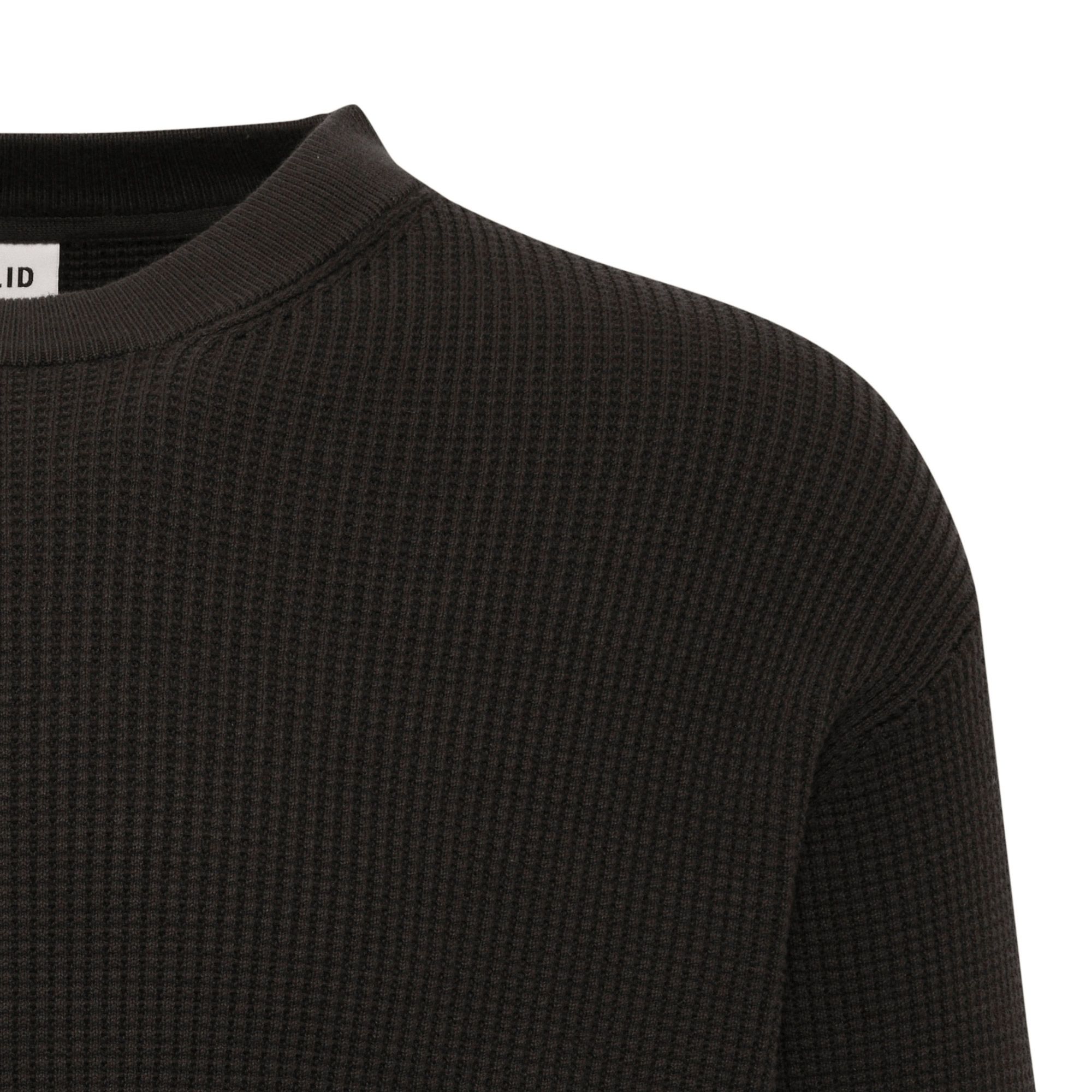 Solid Hami Knit Sweater Heren