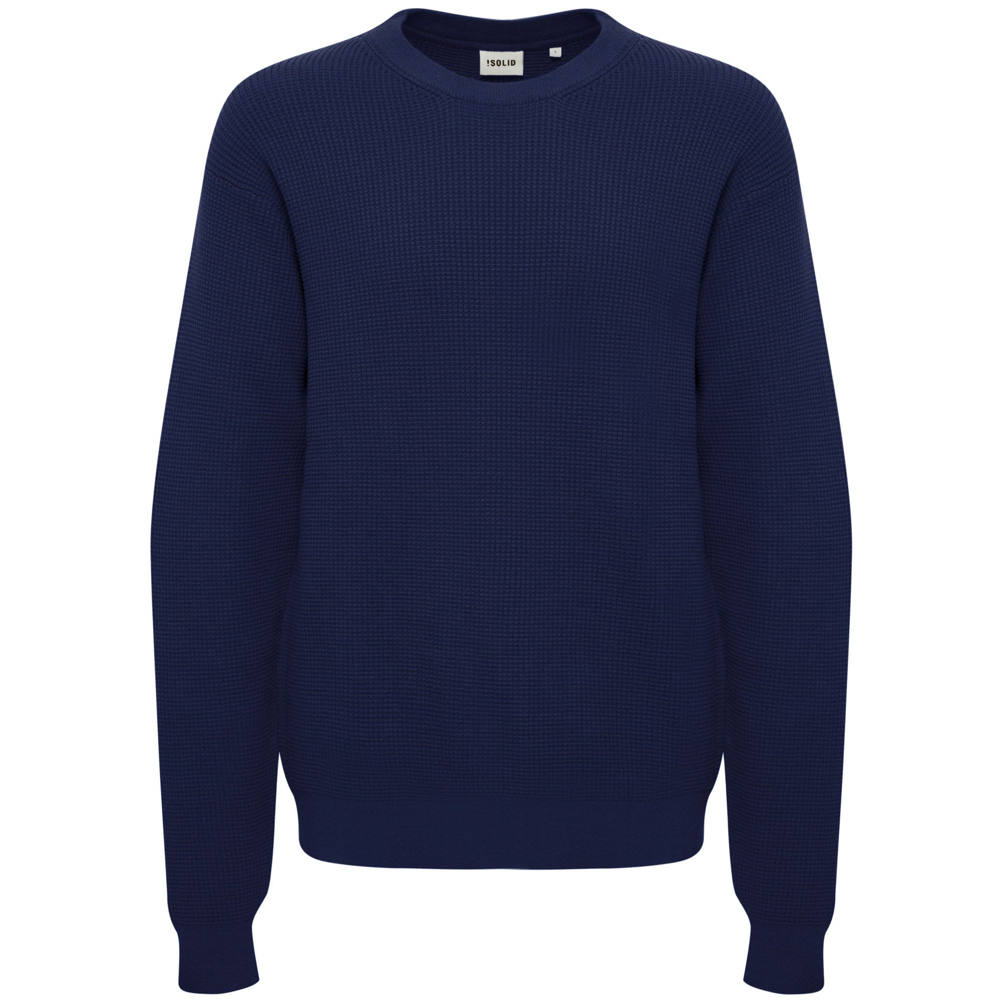 Solid Hami Knit Sweater Heren