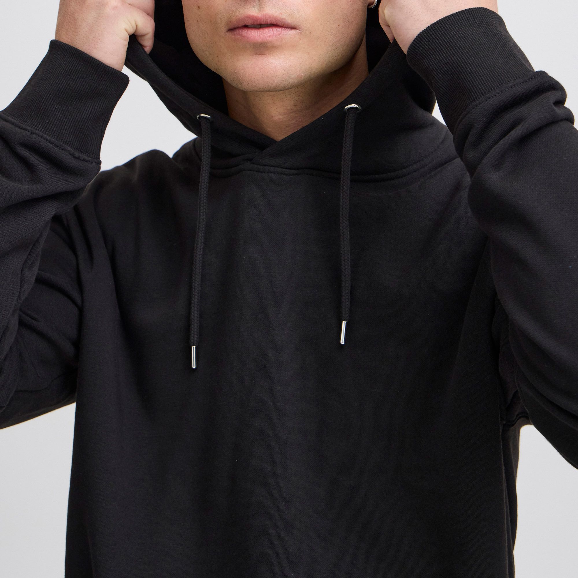 Solid Lenz Hoodie Heren