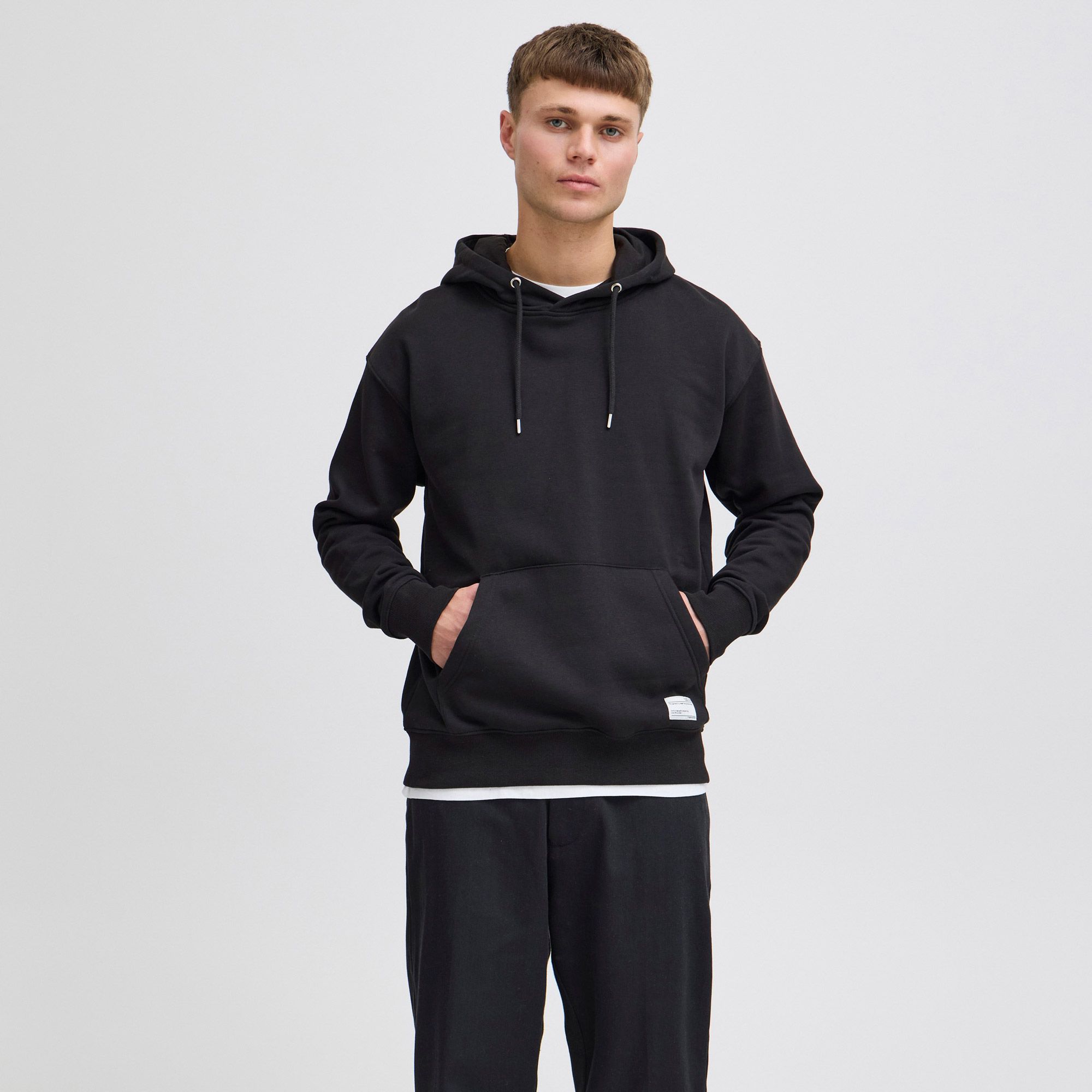 Solid Lenz Hoodie Heren