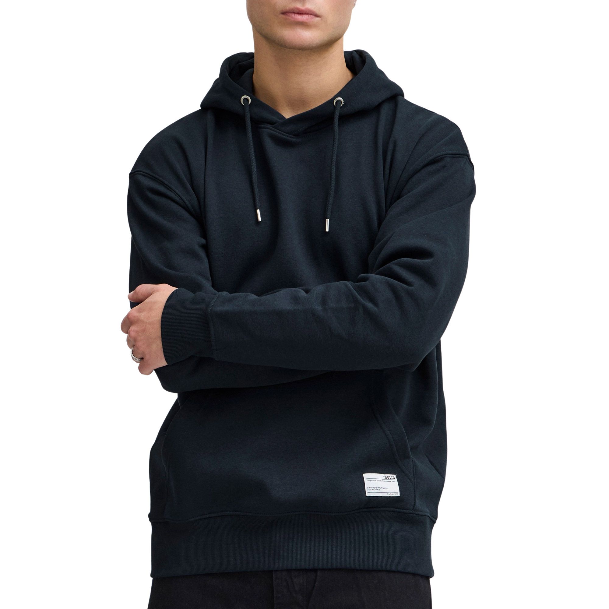 Solid Lenz Hoodie Heren