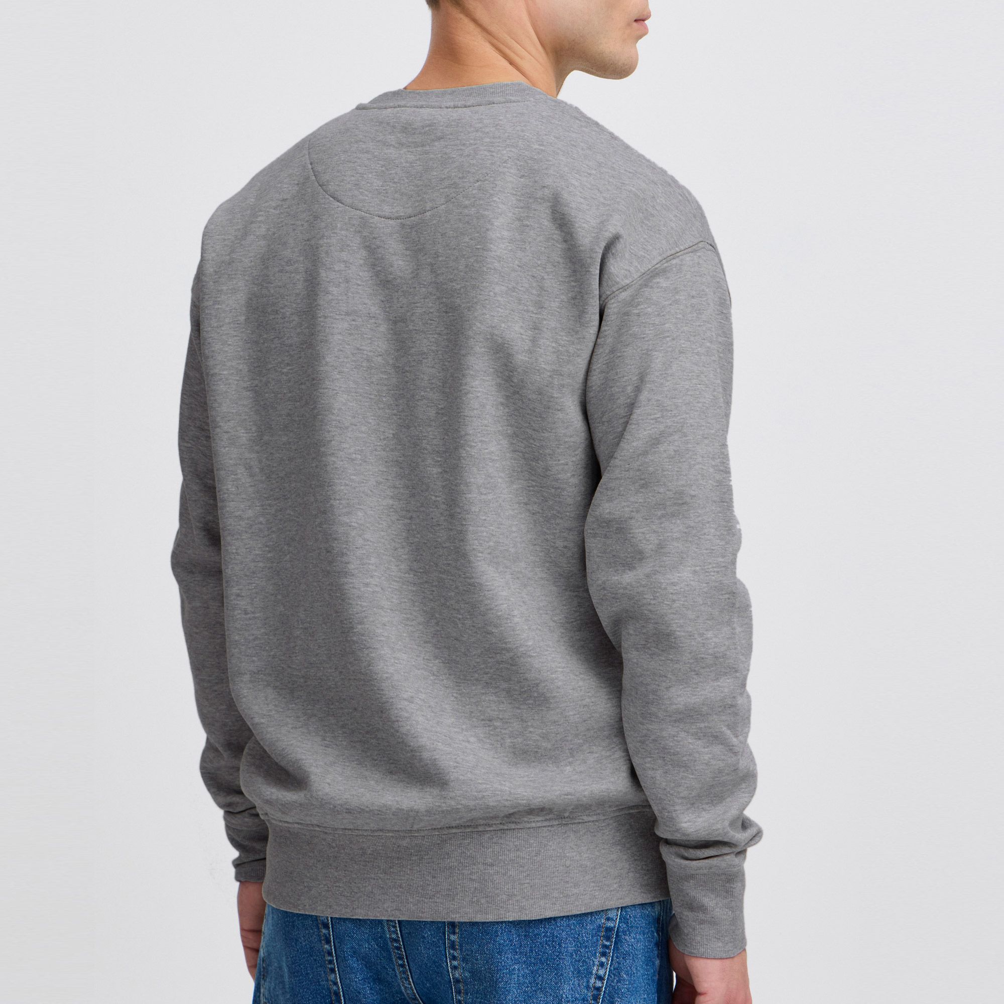 Solid Lenz Sweater Heren
