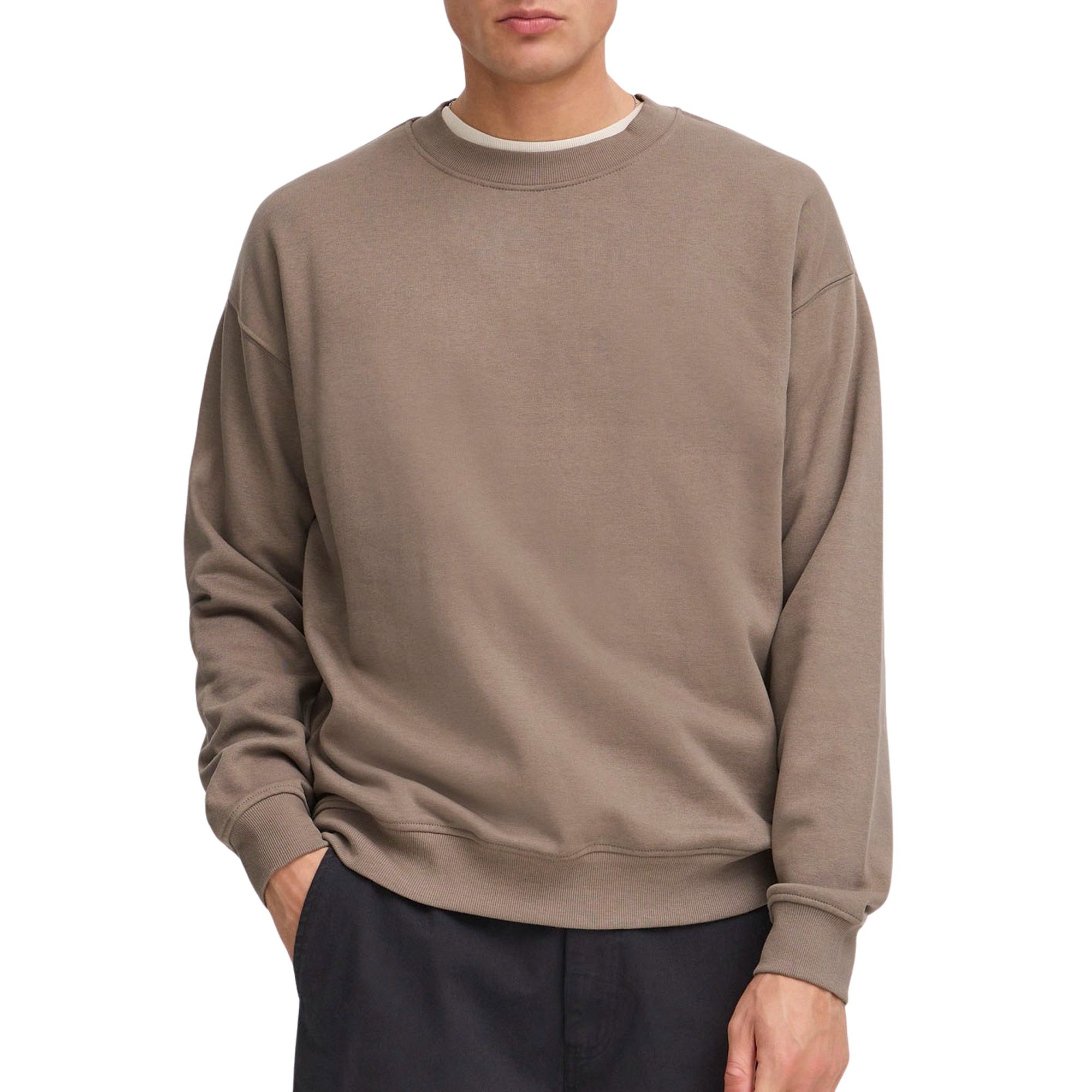 Solid Lenz Sweater Heren