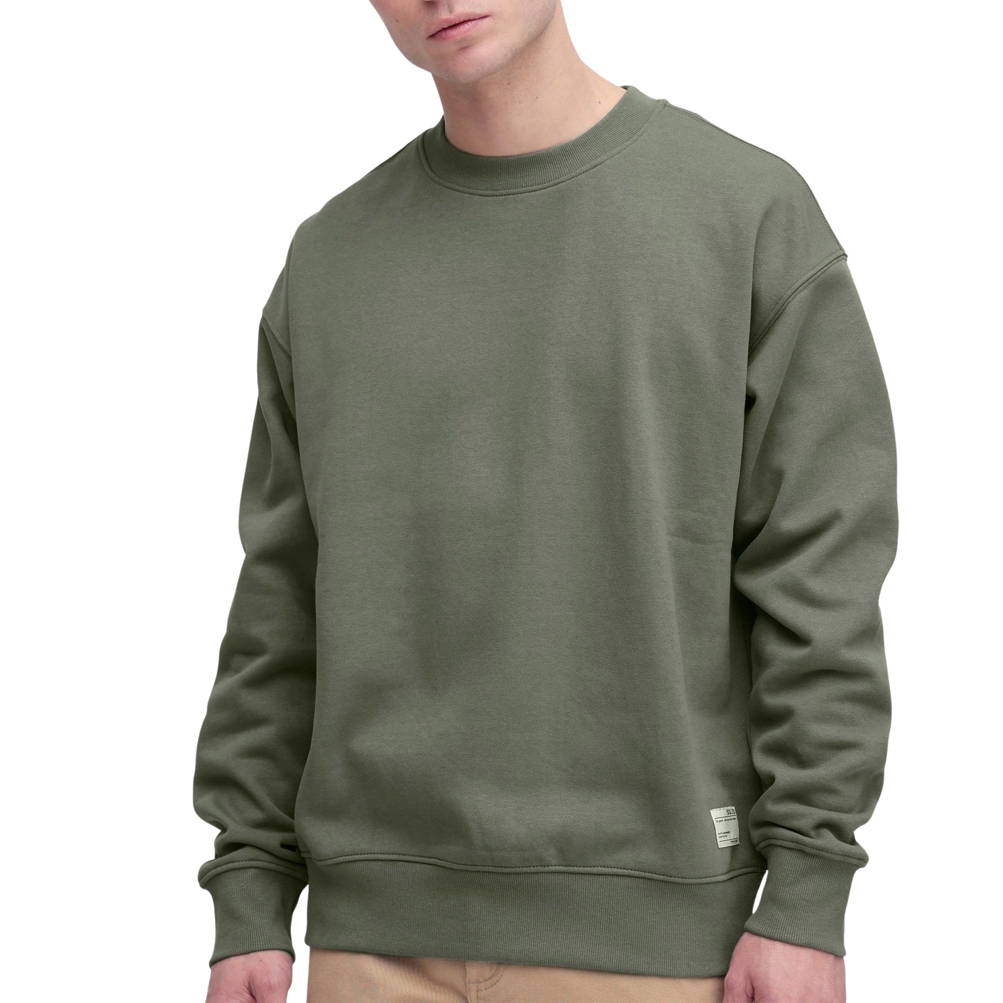 Solid Lenz Sweater Heren
