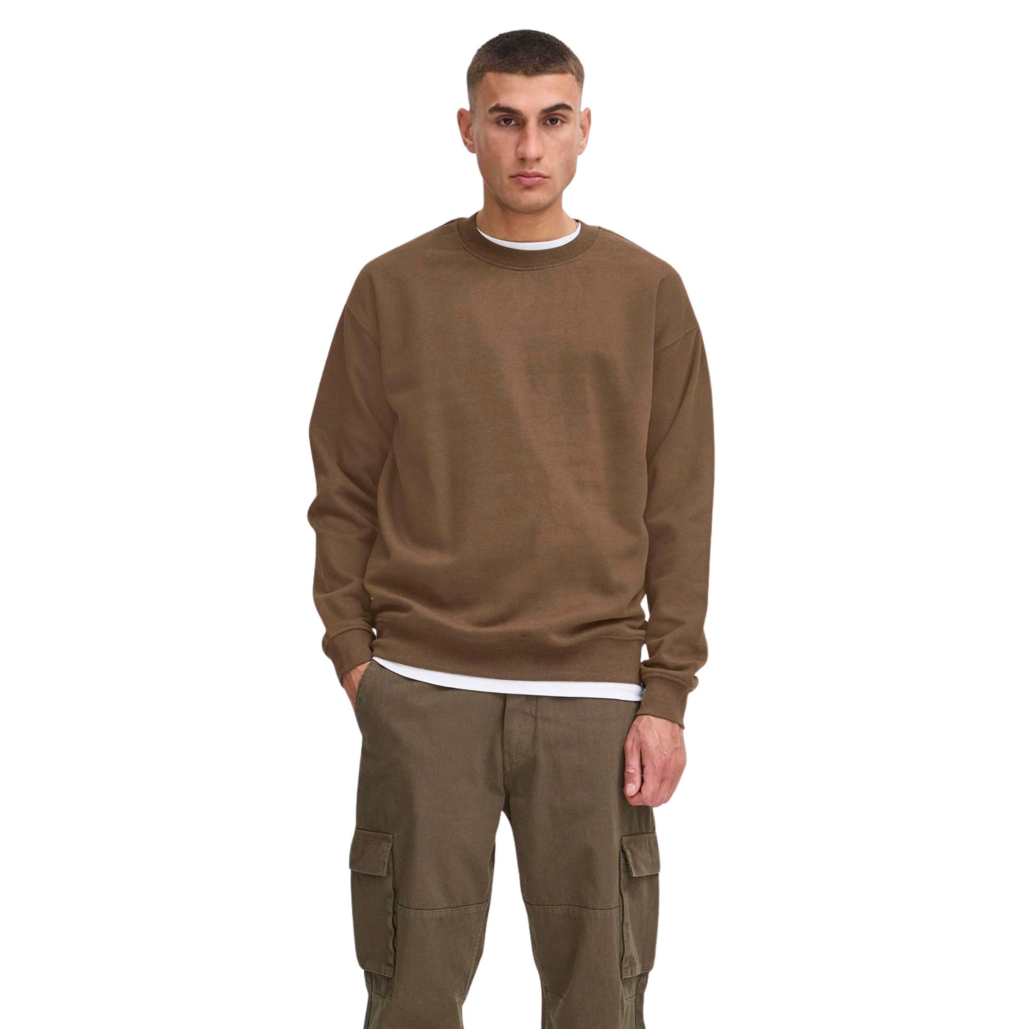 Solid Lenz Sweater Heren