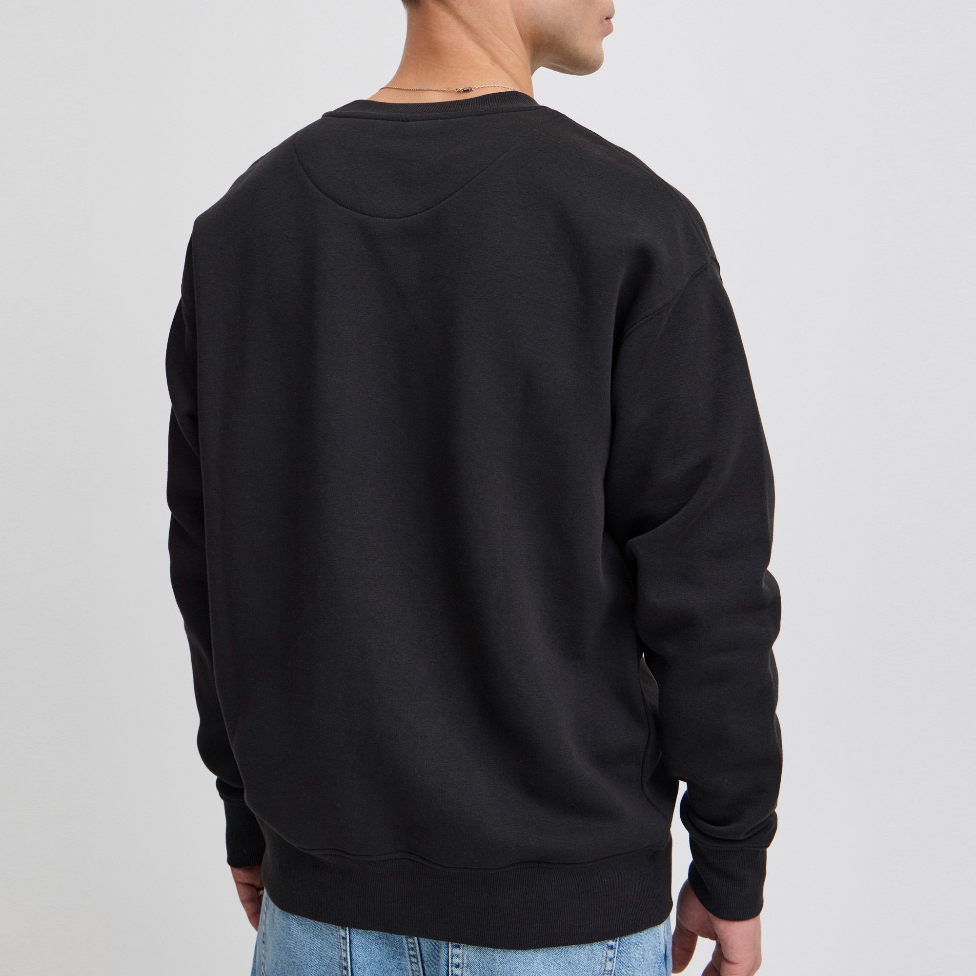 Solid Lenz Sweater Heren