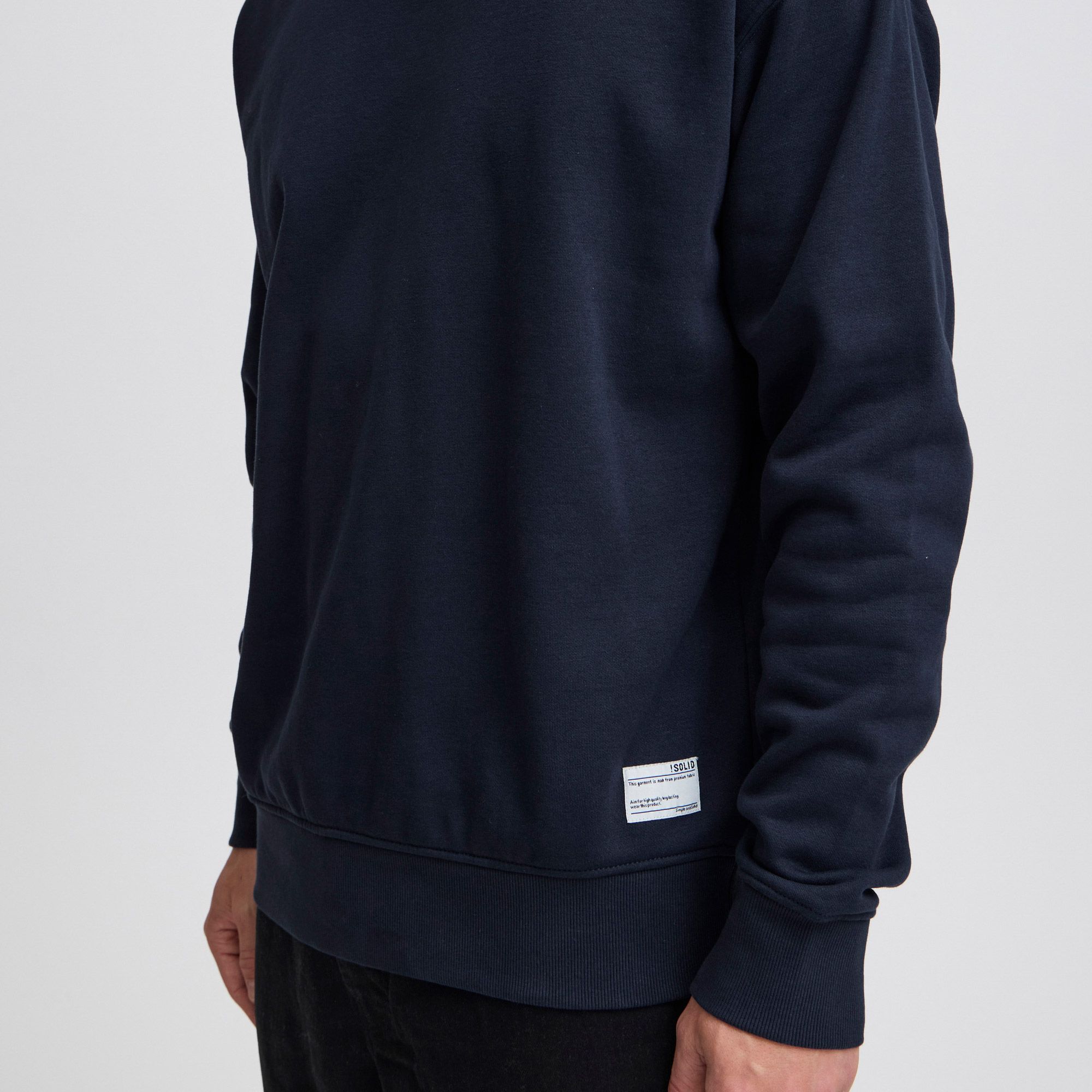 Solid Lenz Sweater Heren