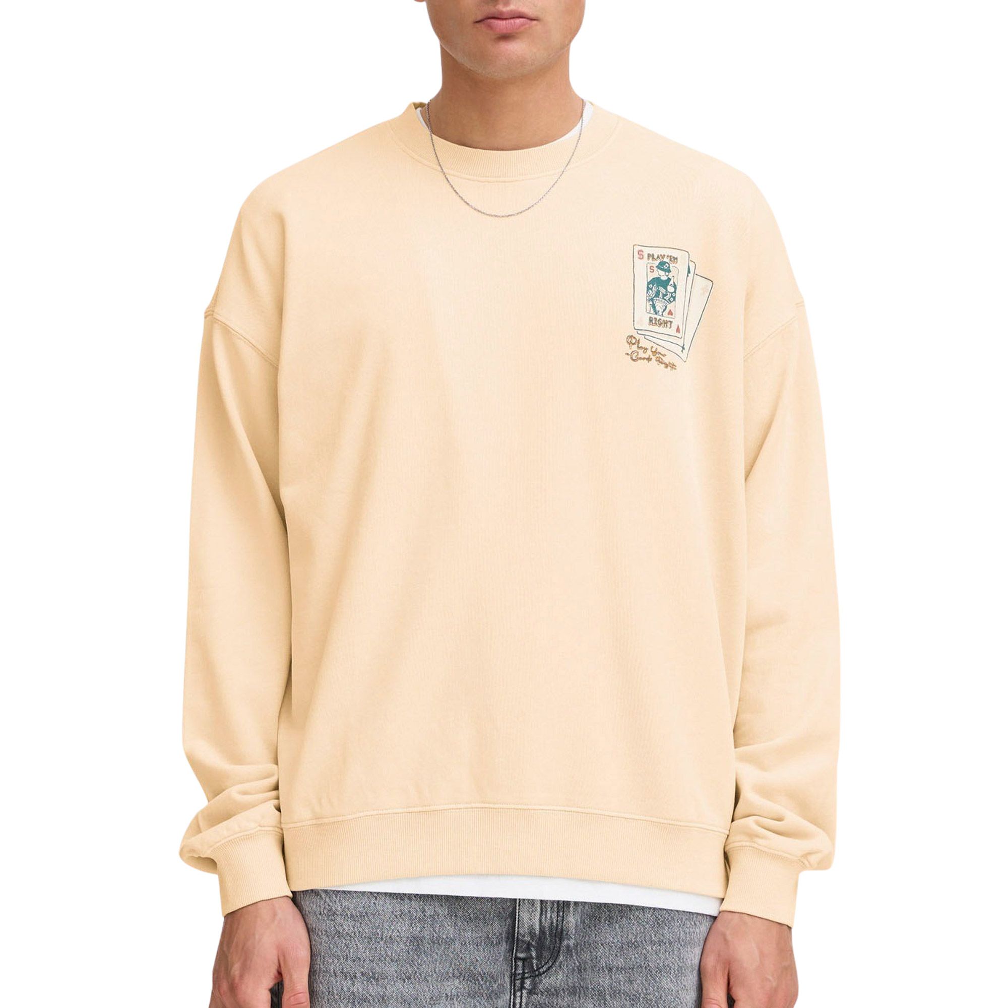 Solid Rami Sweater Heren