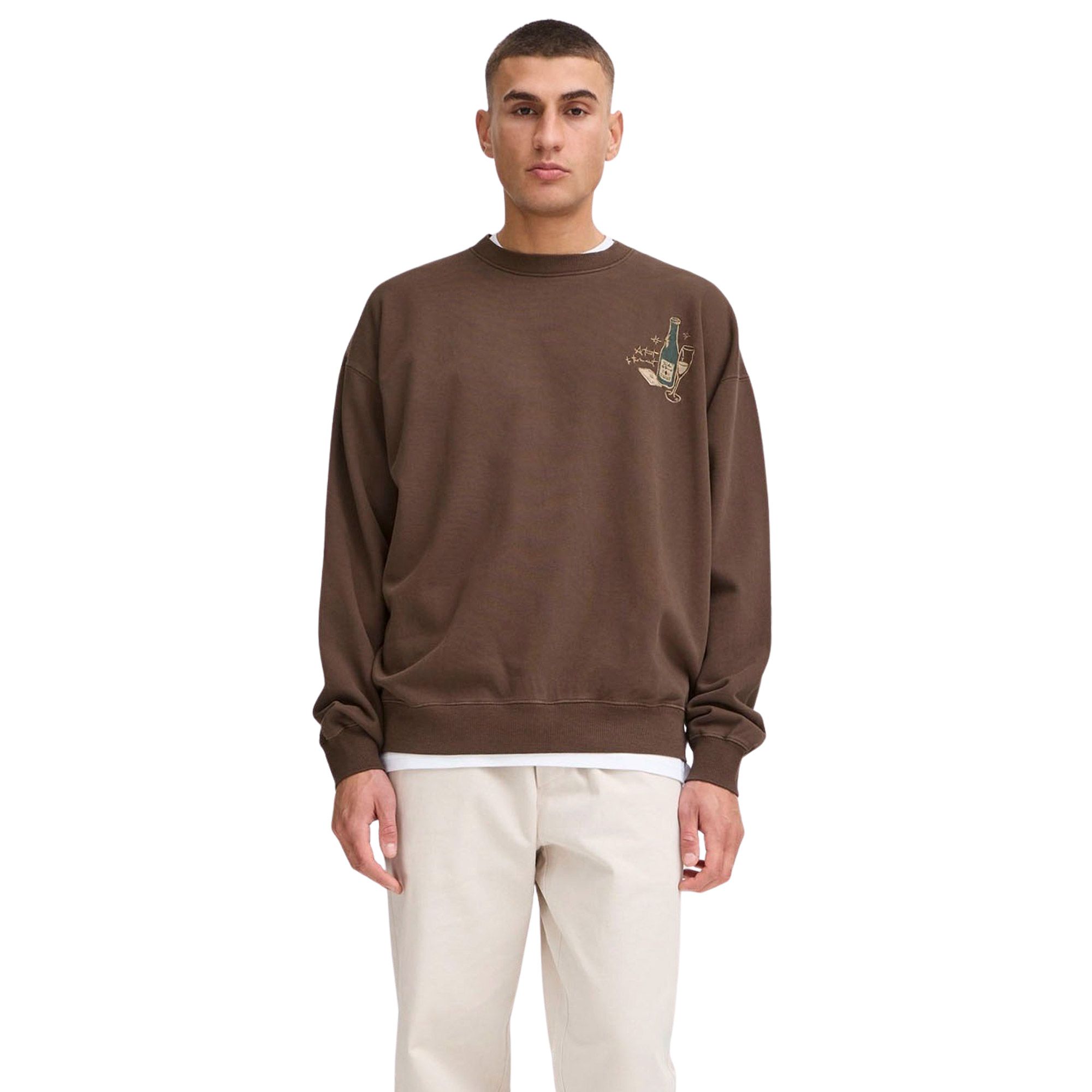 Solid Rami Sweater Heren