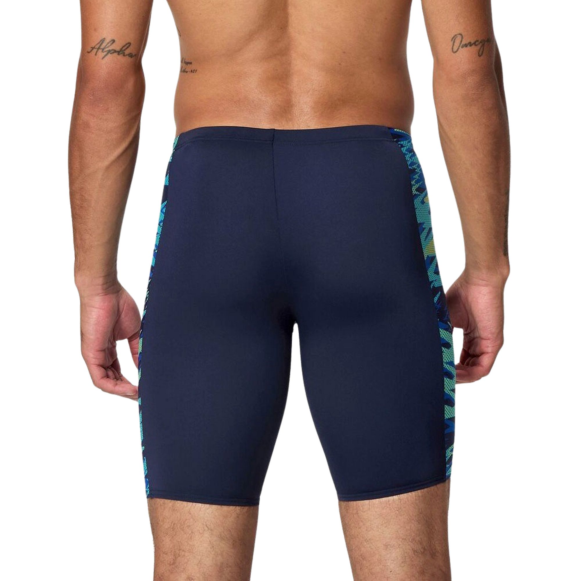 Speedo Printed Hyperboom Splice Jammer Heren