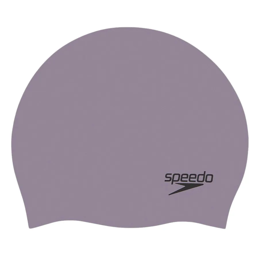 Speedo Plain Moulded Silicone Badmuts Senior