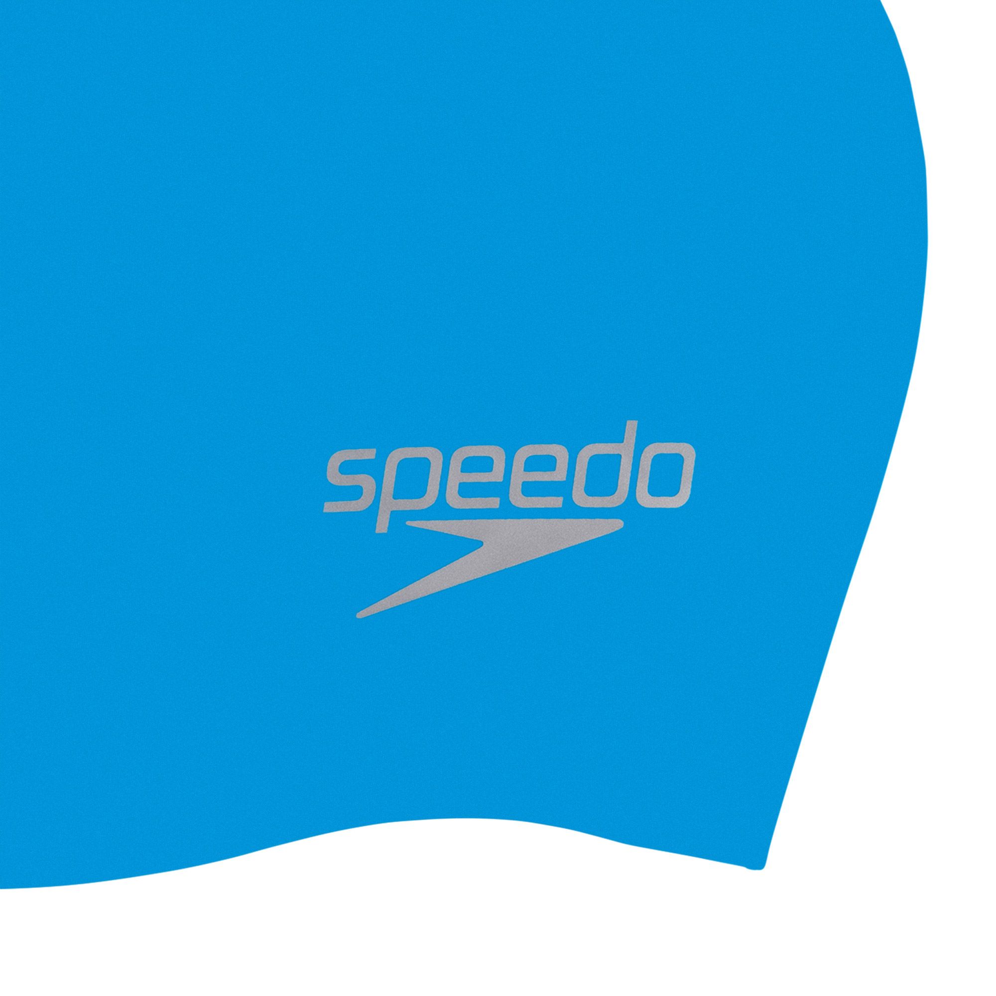 Speedo Plain Moulded Silicone Badmuts Senior