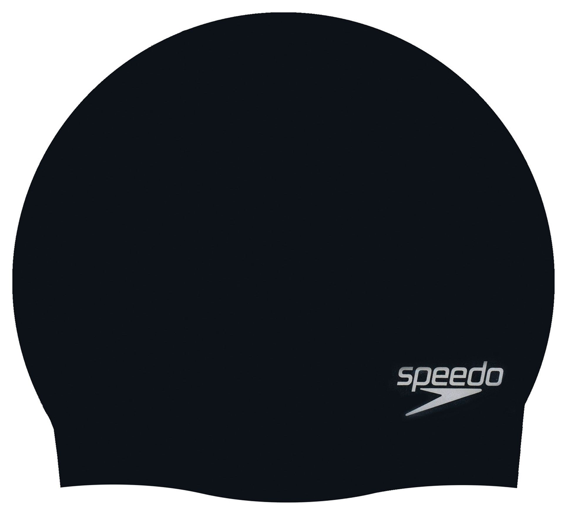 Speedo Plain Moulded Silicone Badmuts Senior