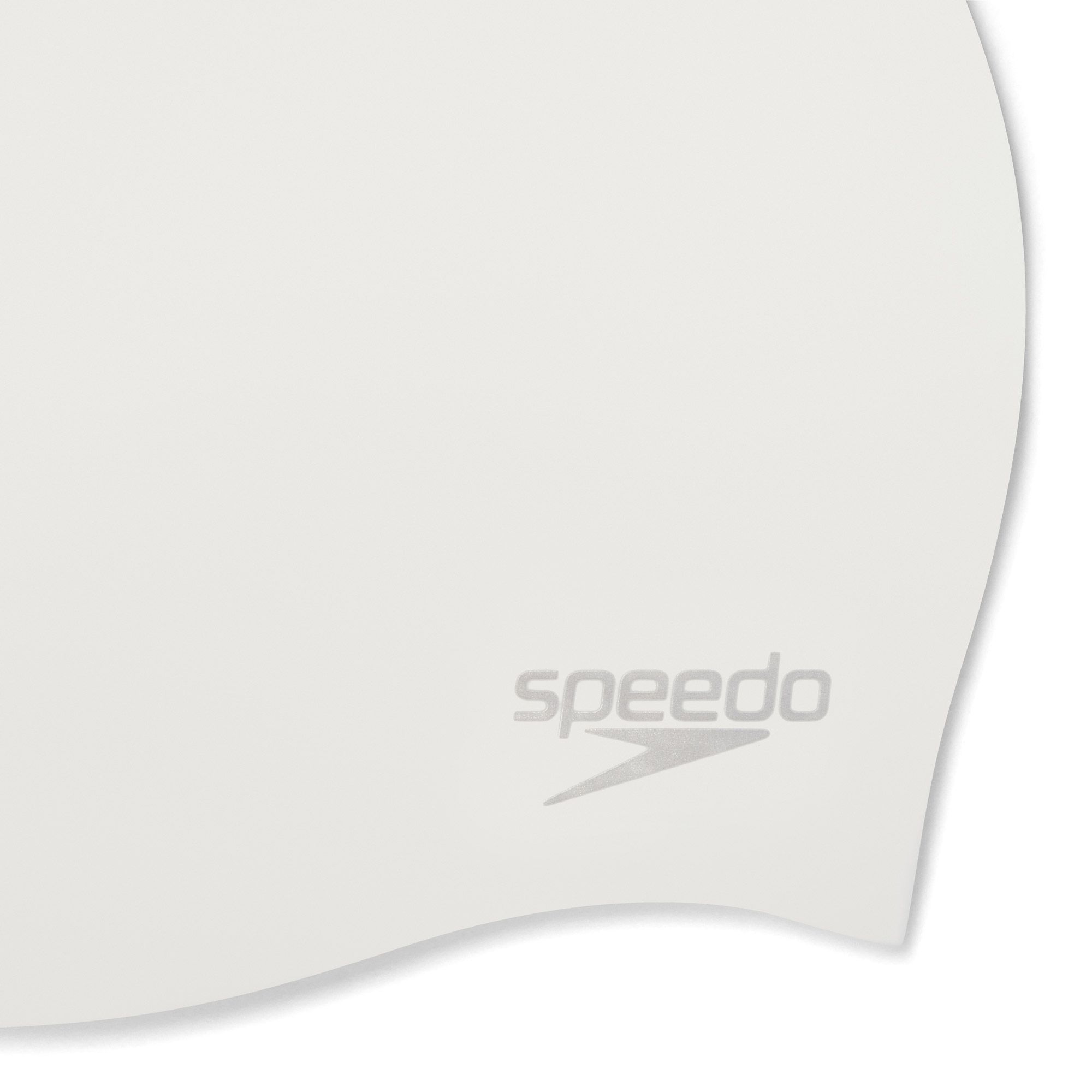 Speedo Plain Moulded Silicone Badmuts Senior