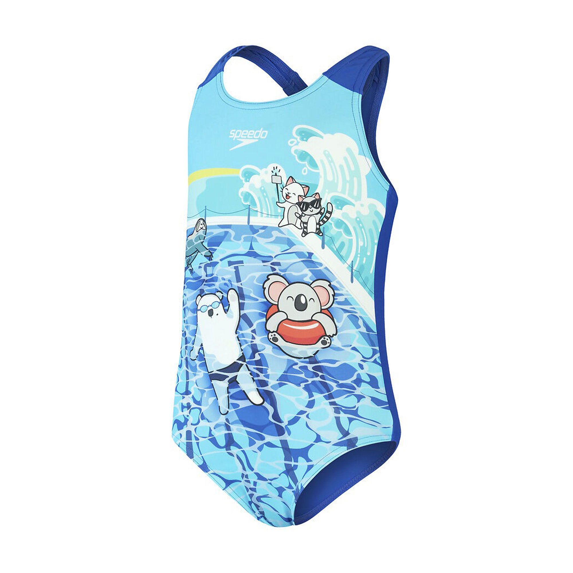 Traje de baño Speedo Placement Digital Powerback