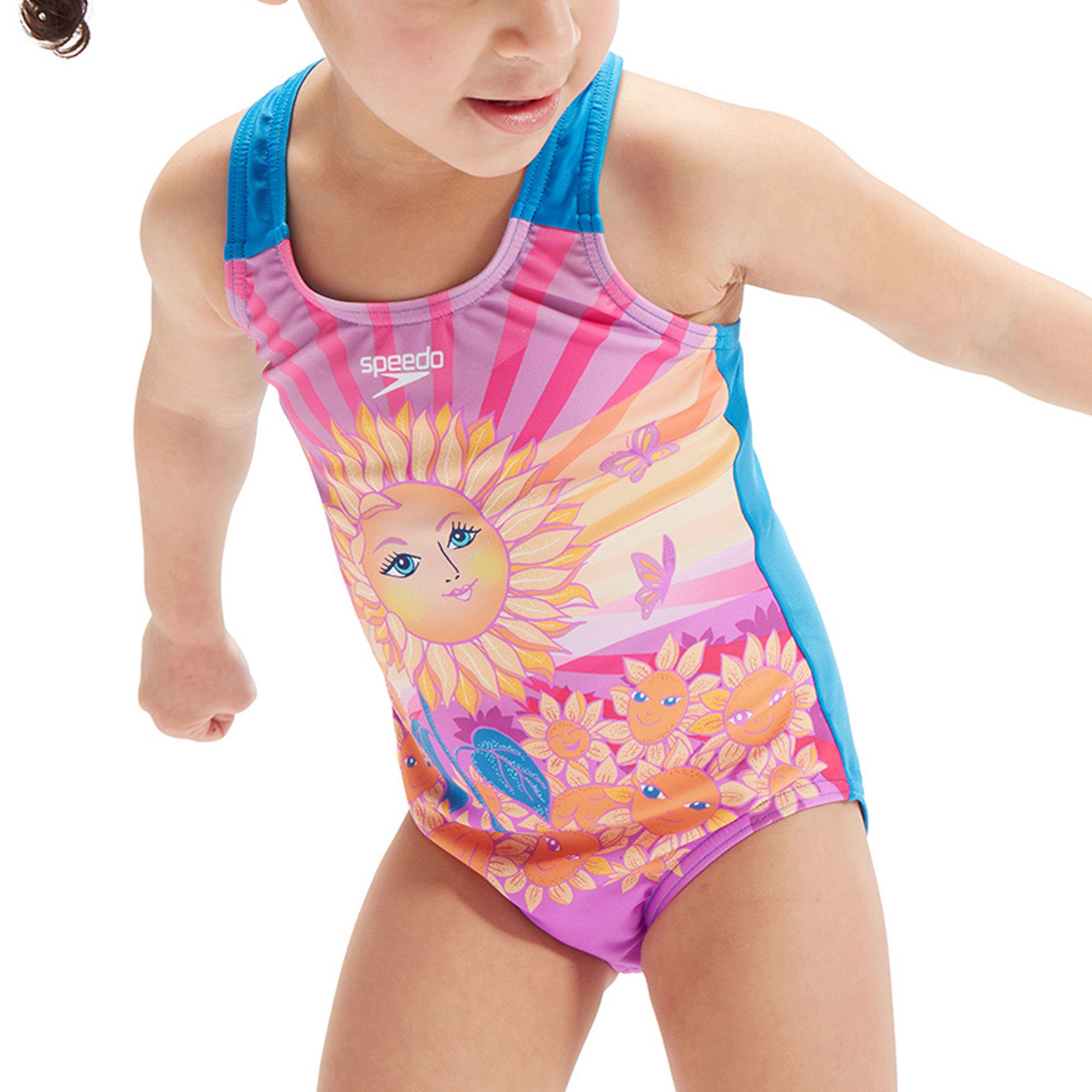 Speedo Digital Printed Badpak Meisjes