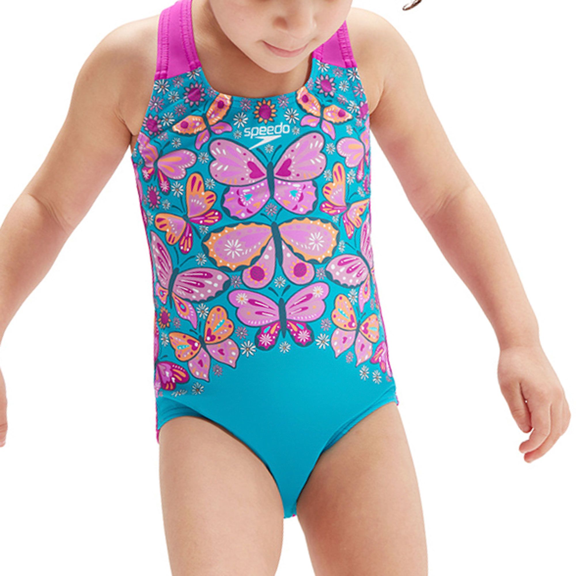 Speedo Digital Printed Badpak Meisjes