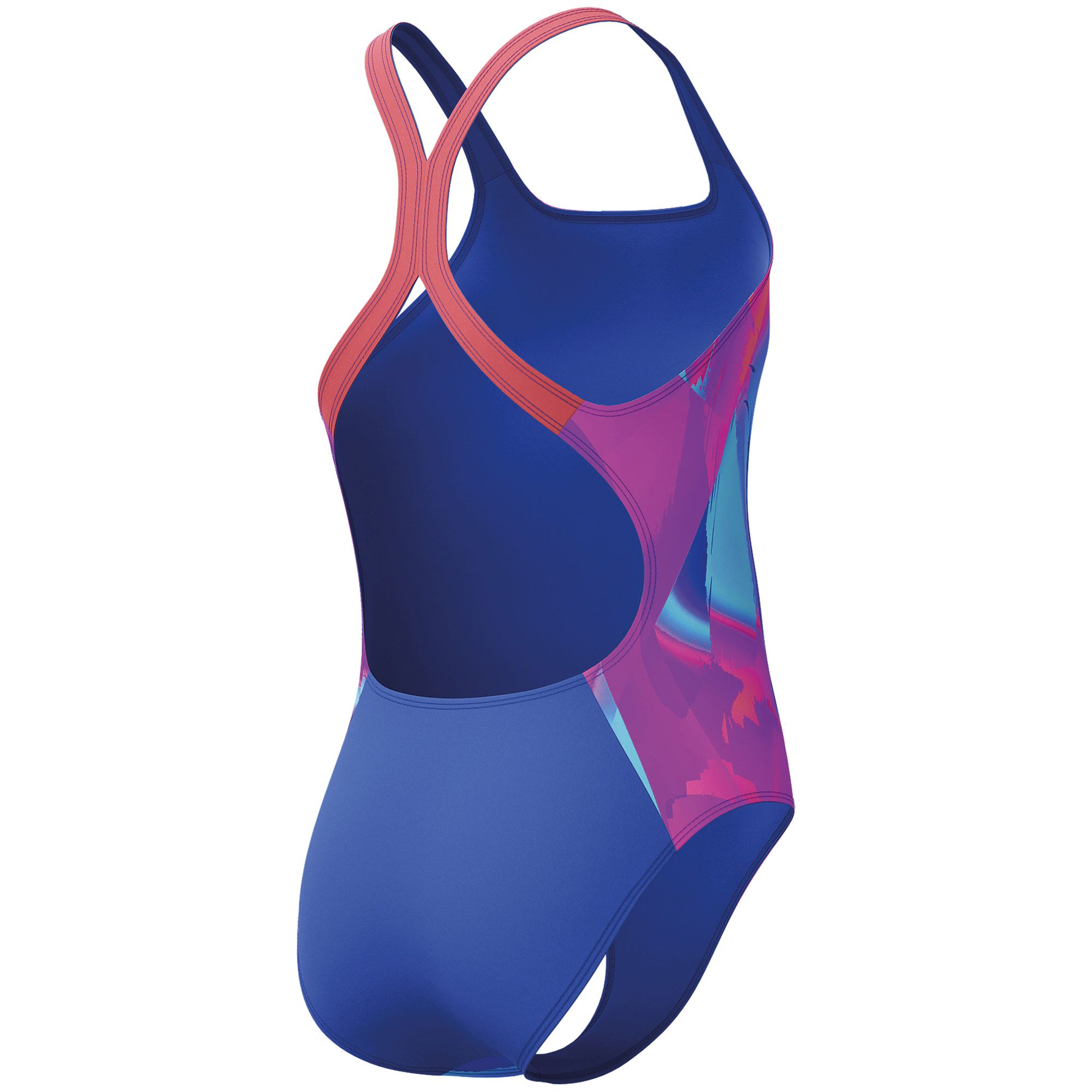 Speedo END+ Digital Allover Powerback Badpak Meisjes